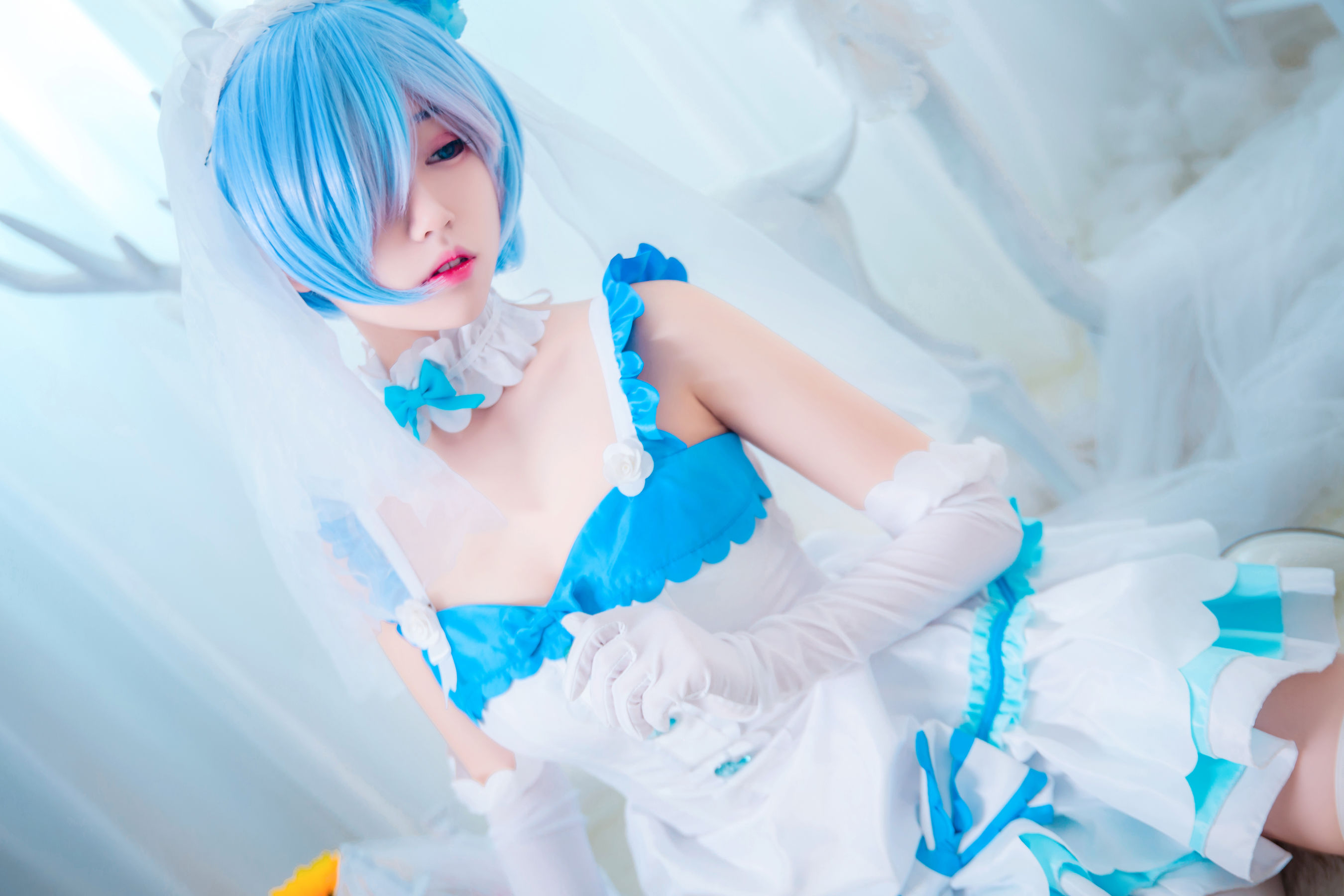 猫君君MaoJun - 蕾姆花嫁/(38P)