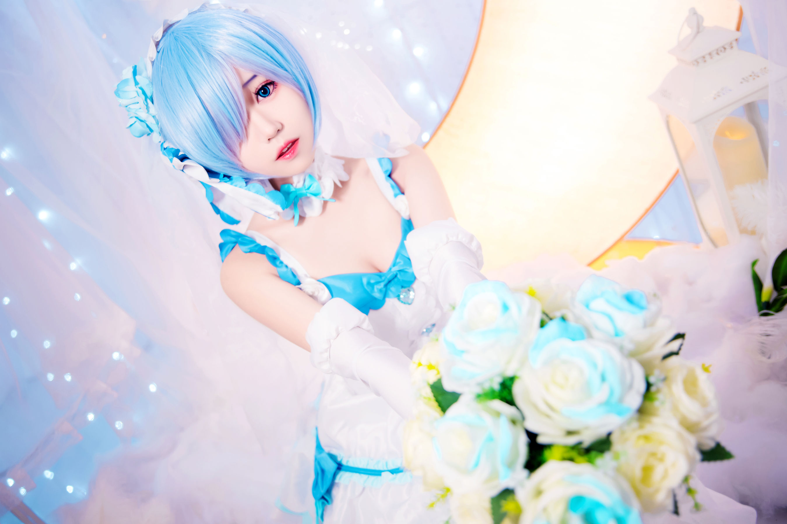 猫君君MaoJun - 蕾姆花嫁/(38P)