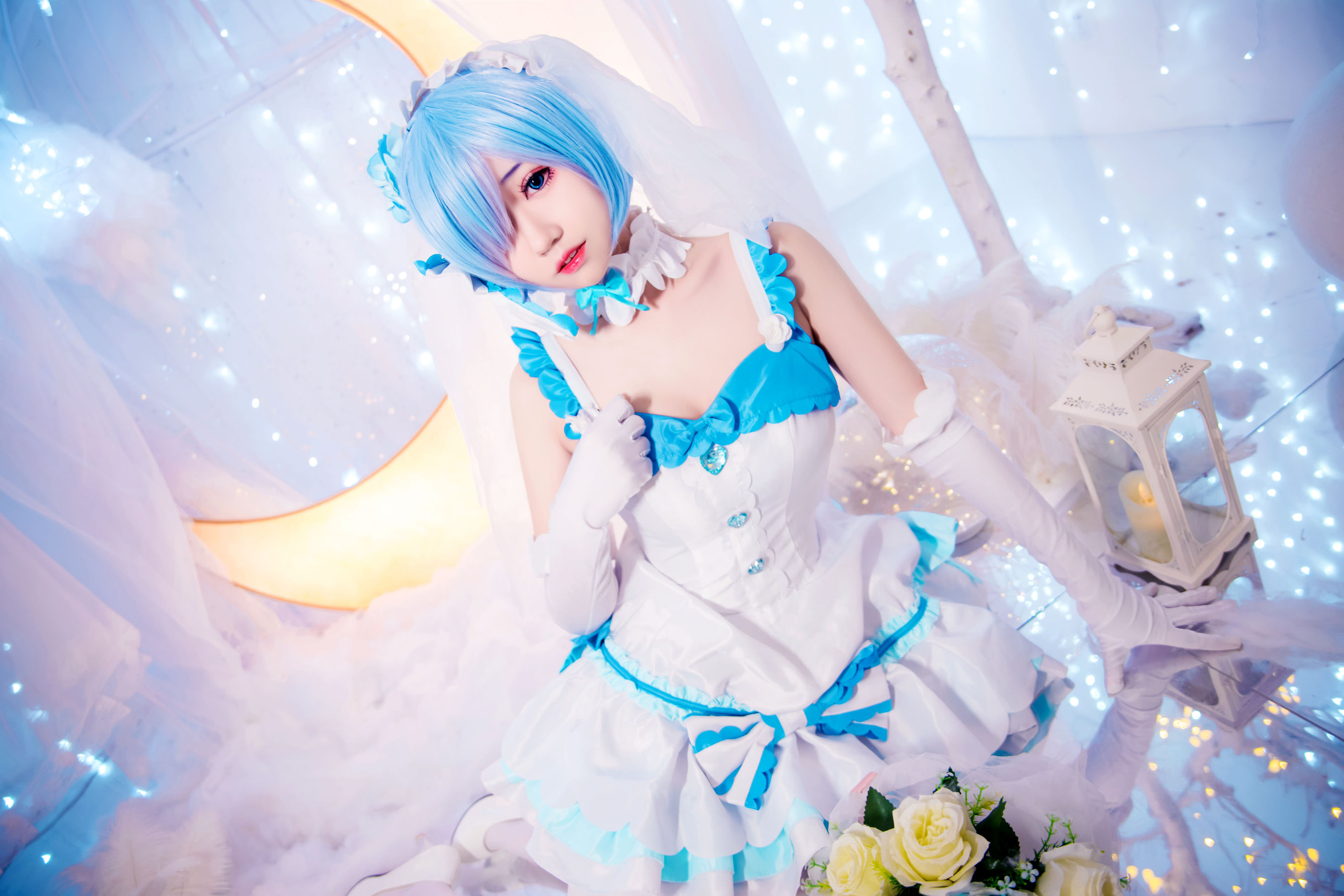 猫君君MaoJun - 蕾姆花嫁/(38P)