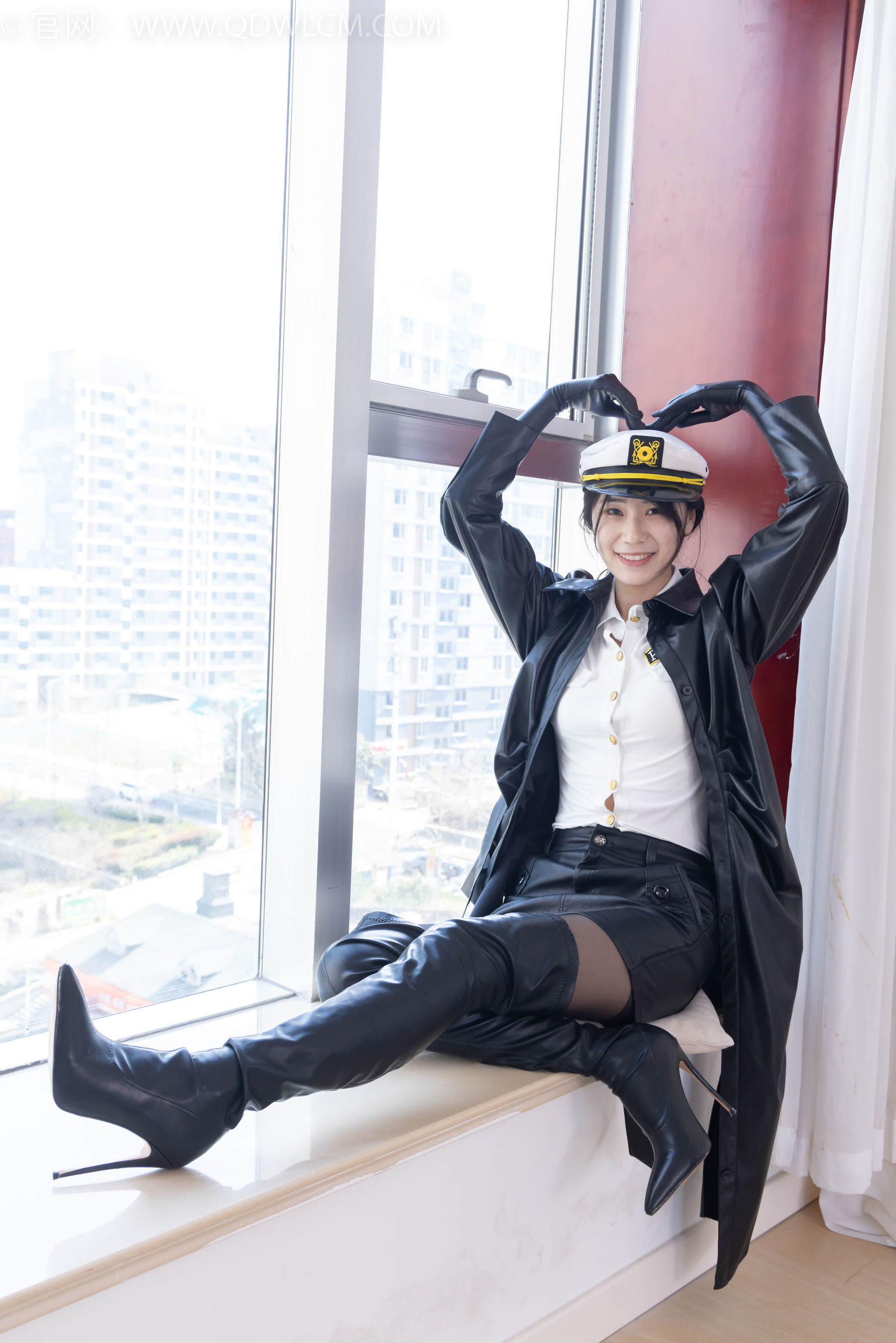 物恋传媒 No.2315 菜菜 - 高跟长靴、薄黑丝/(160P)