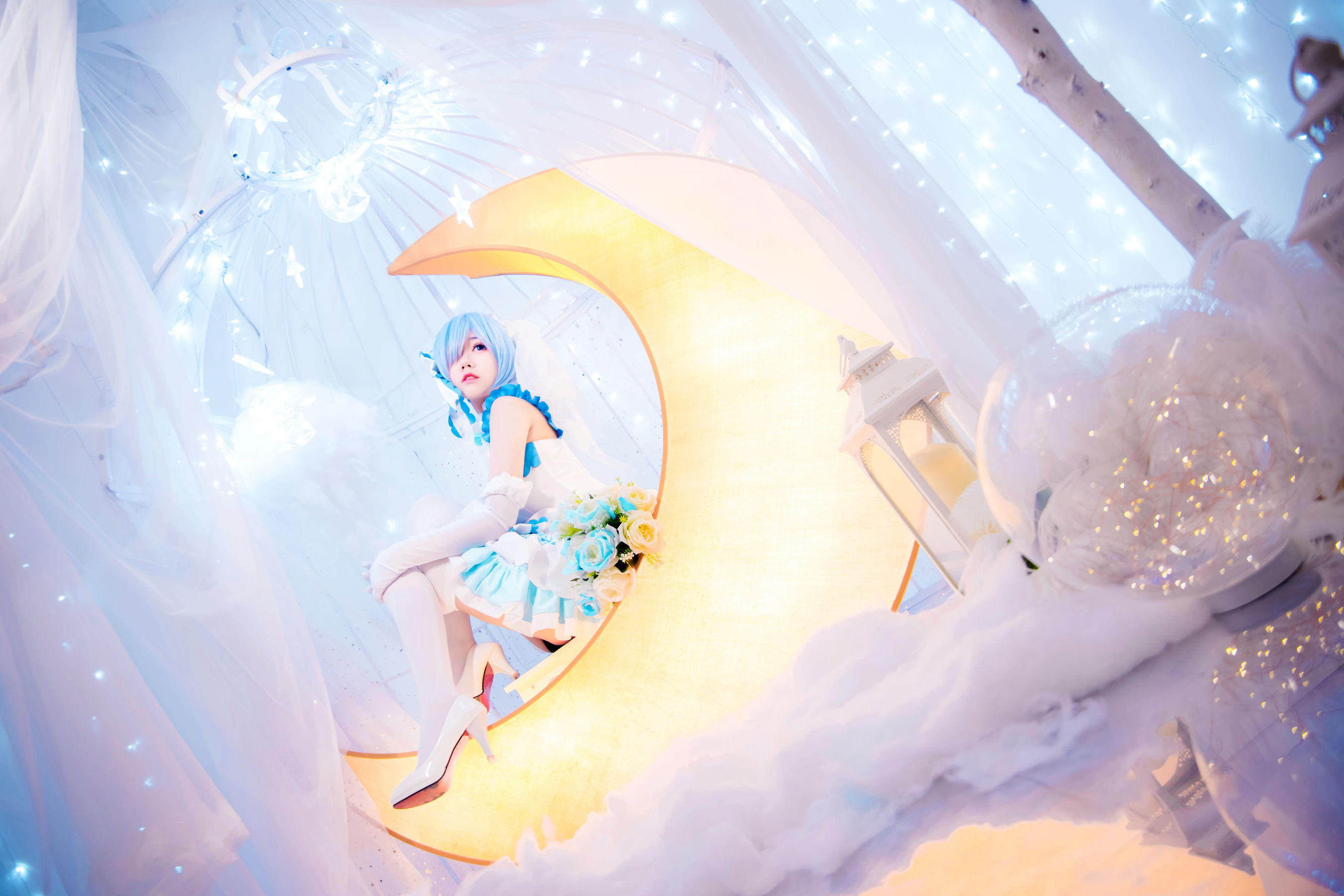 猫君君MaoJun - 蕾姆花嫁/(38P)