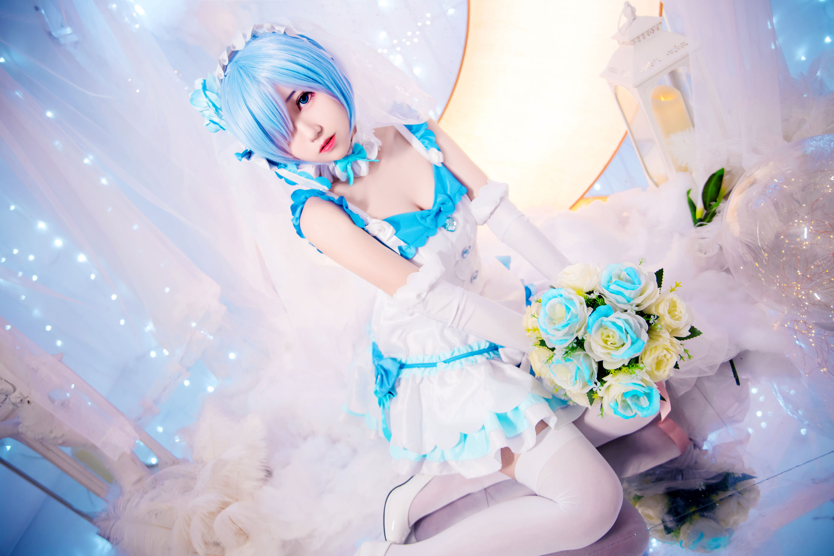 猫君君MaoJun - 蕾姆花嫁/(38P)