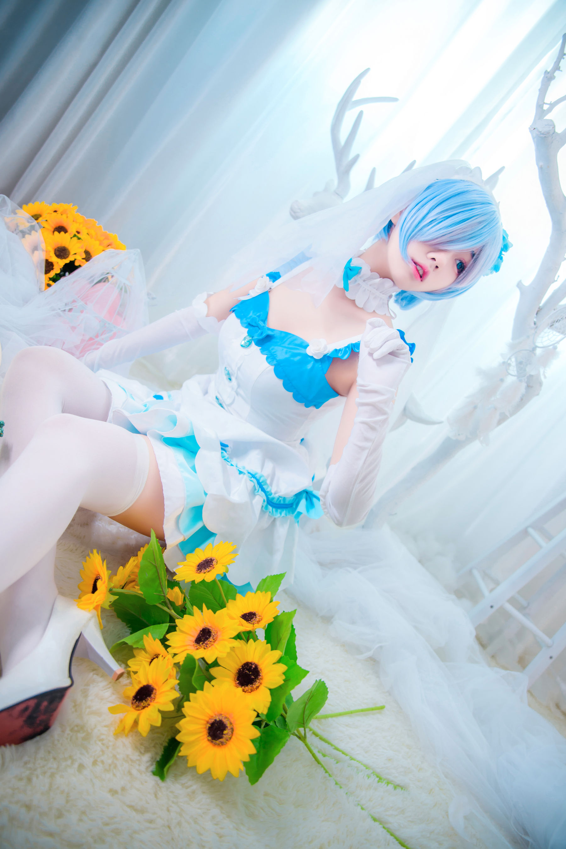 猫君君MaoJun - 蕾姆花嫁/(38P)