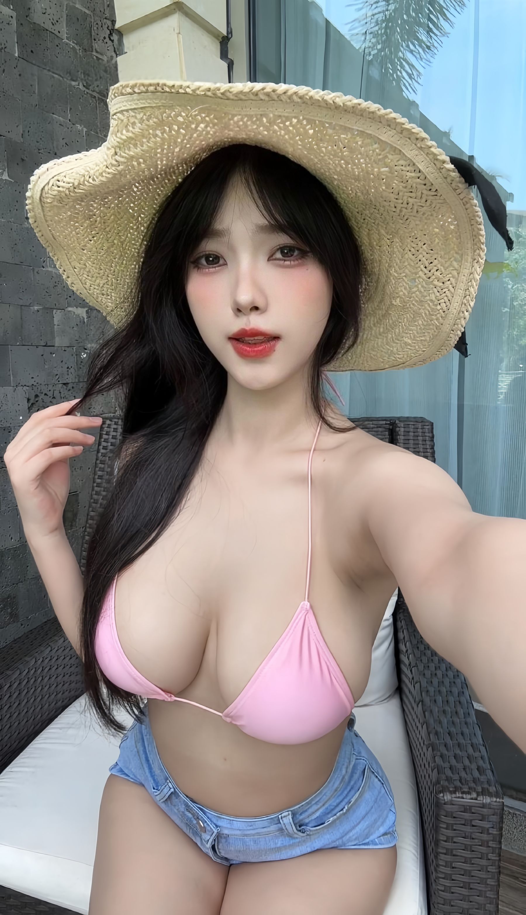 琳铛铛 - 夏季可爱粉内/(21P)