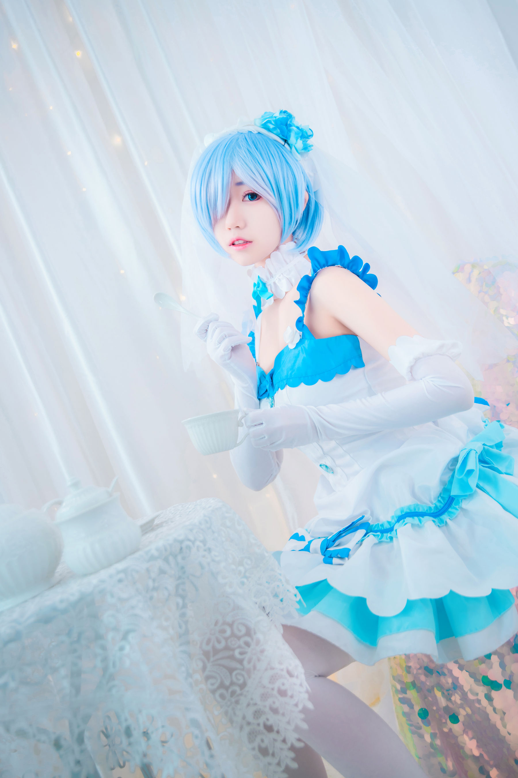 猫君君MaoJun - 蕾姆花嫁/(38P)