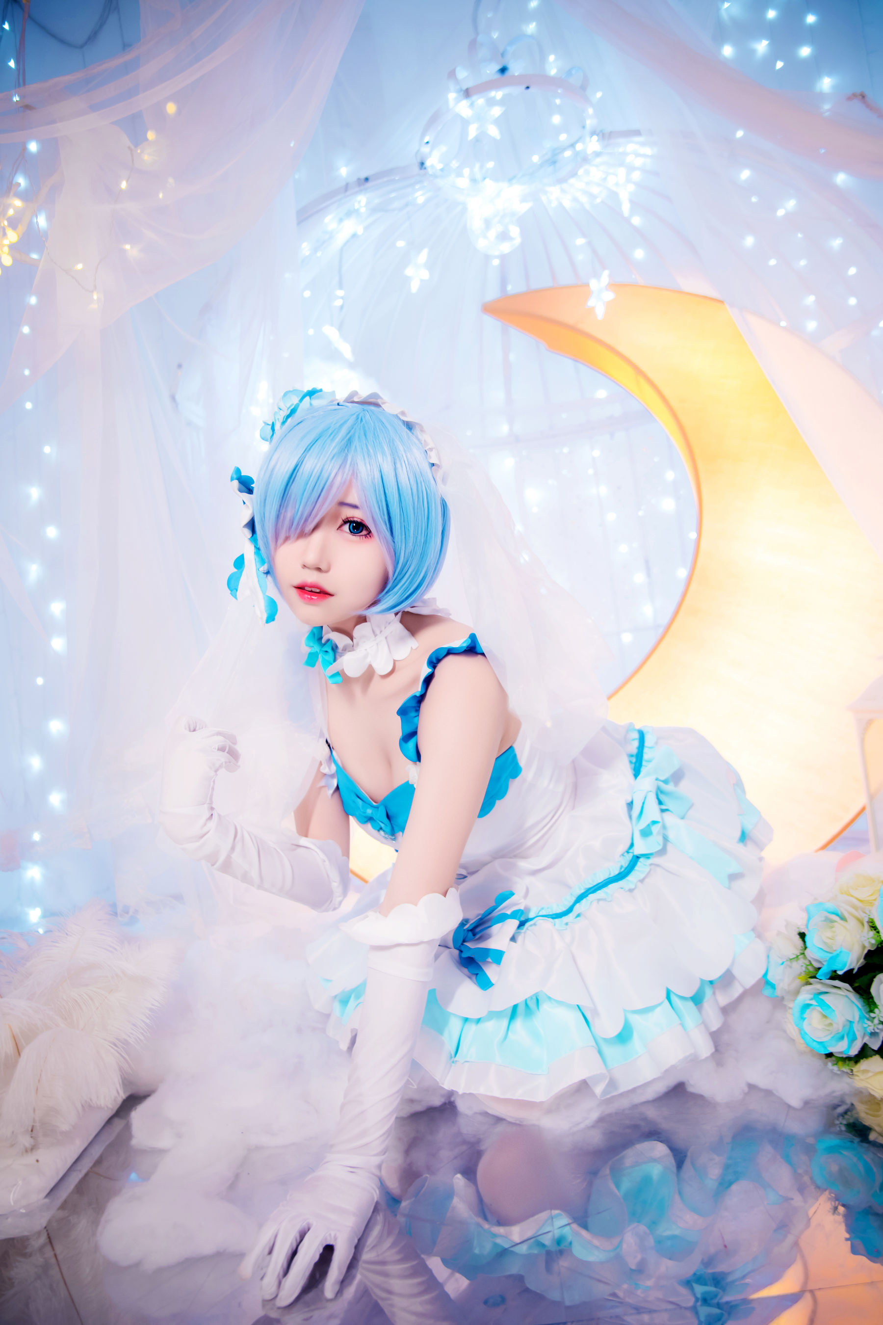 猫君君MaoJun - 蕾姆花嫁/(38P)