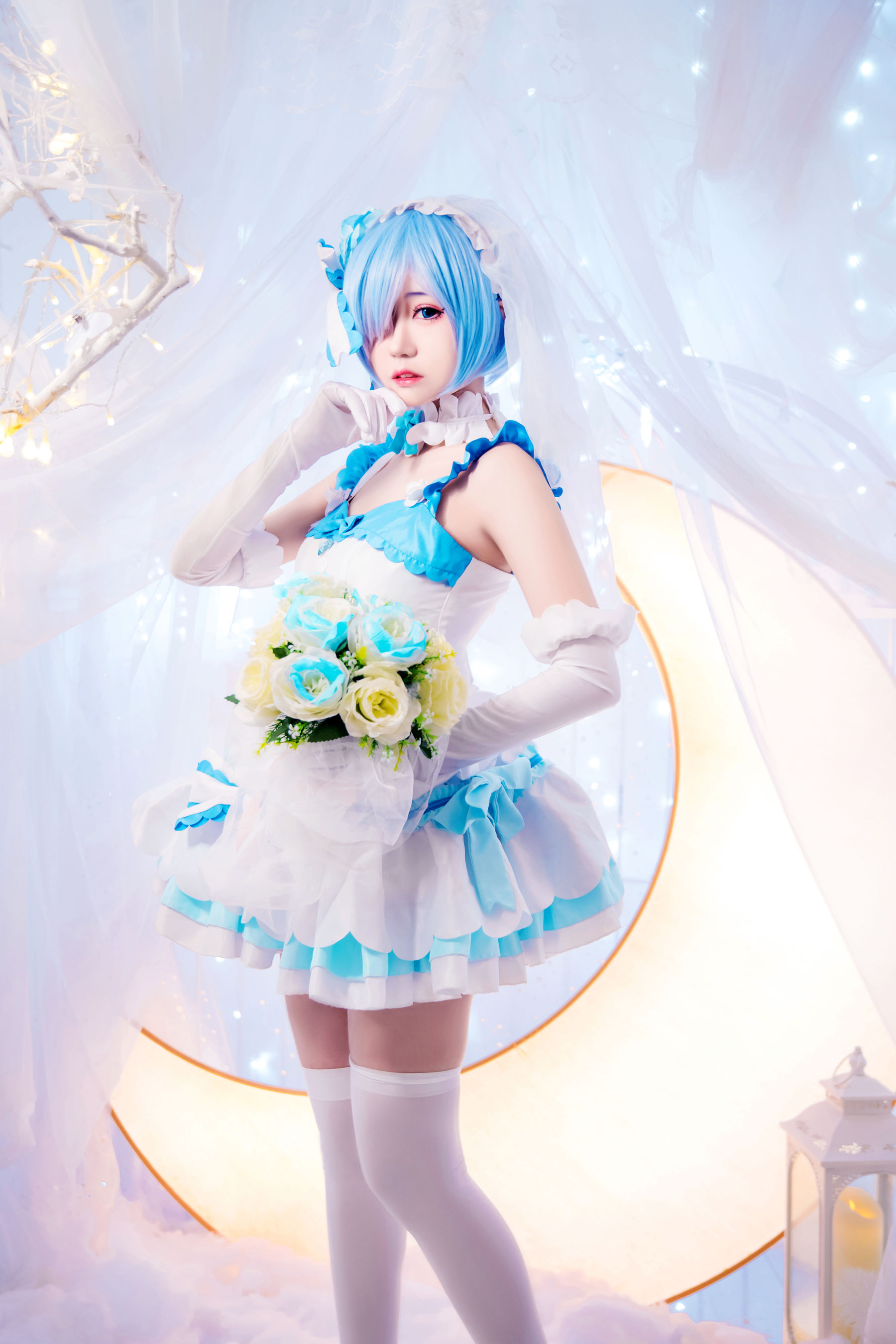 猫君君MaoJun - 蕾姆花嫁/(38P)