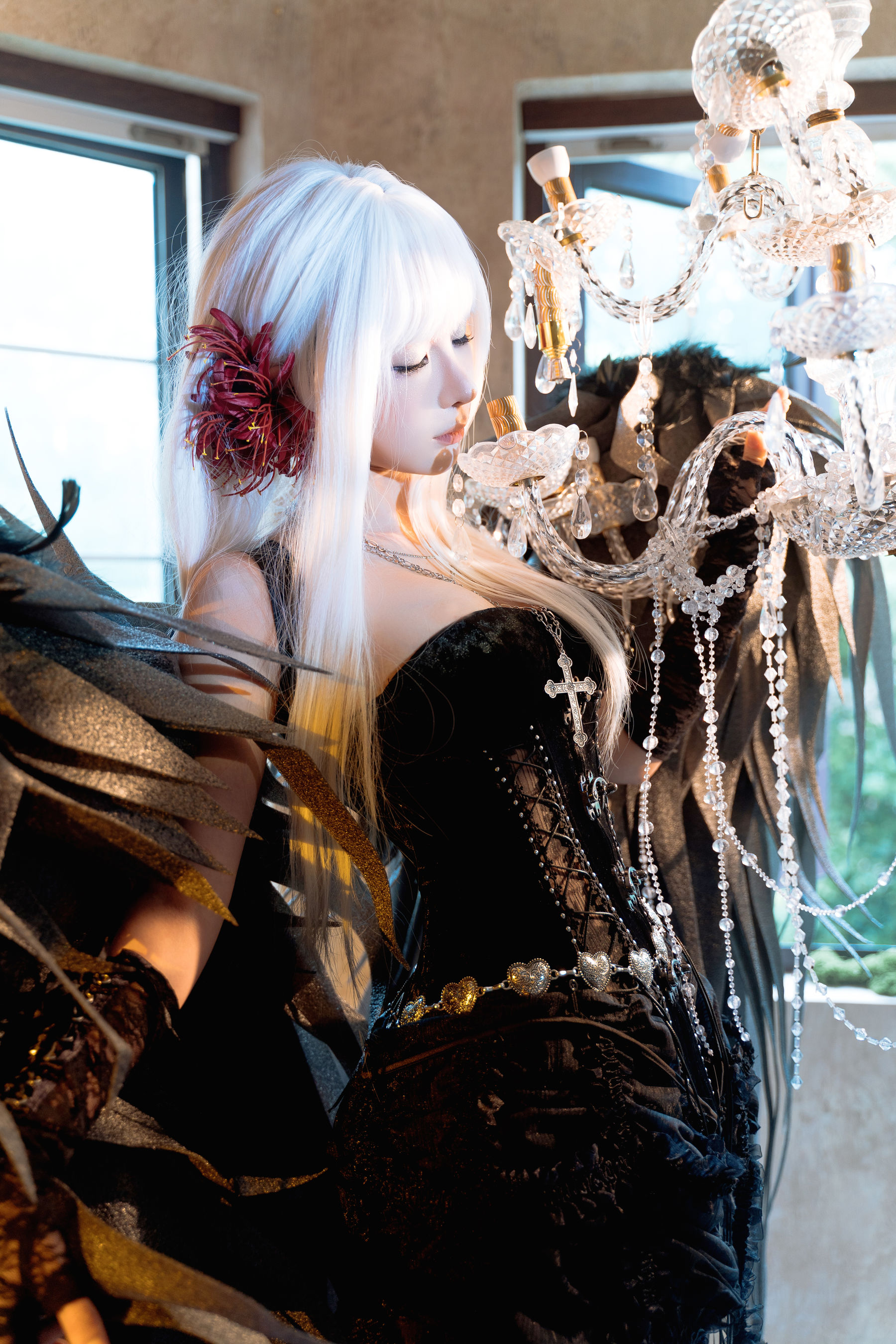 动漫博主 蠢沫沫 - 黑天鹅/(84P)