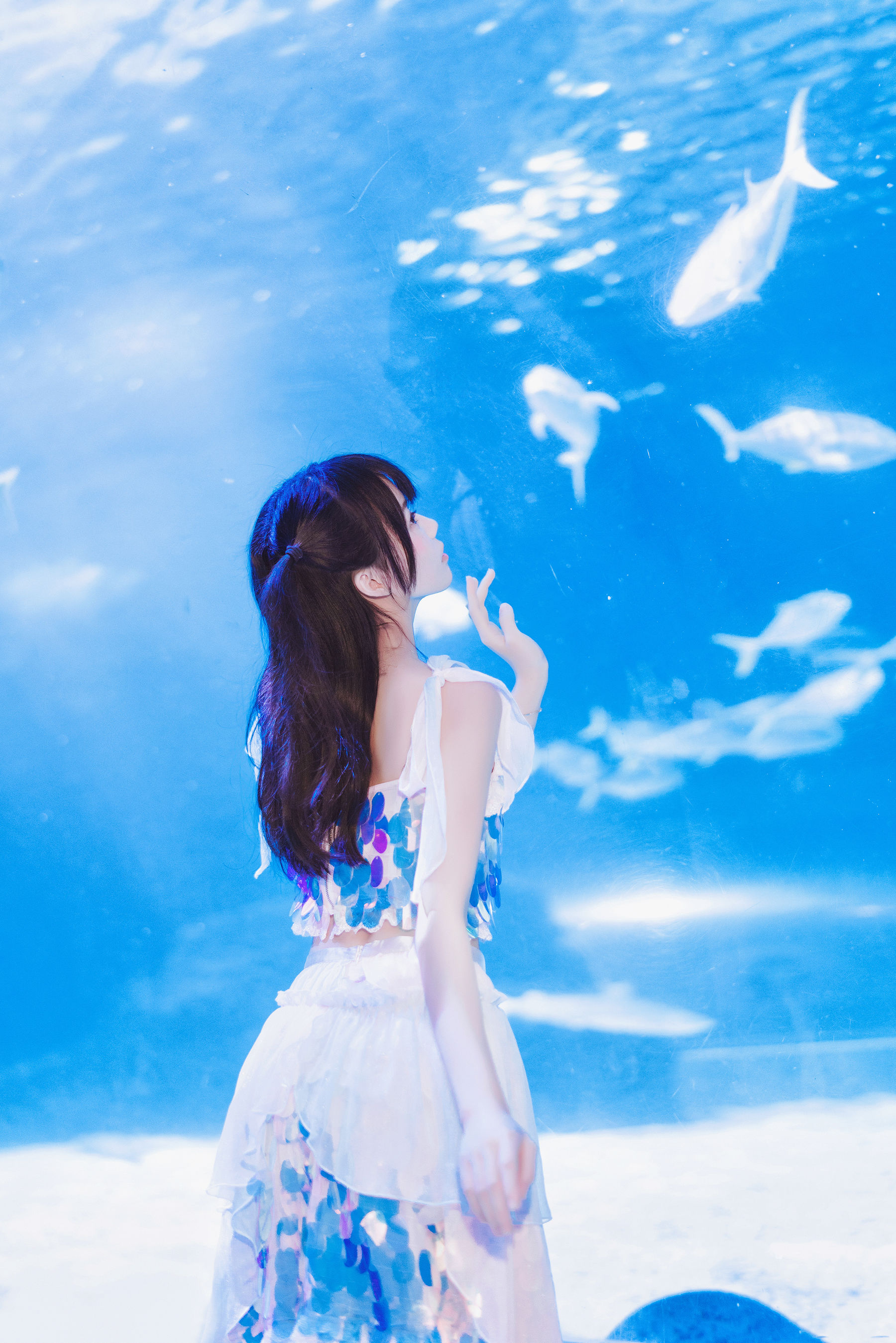 桜桃喵 - 水族馆/(15P)