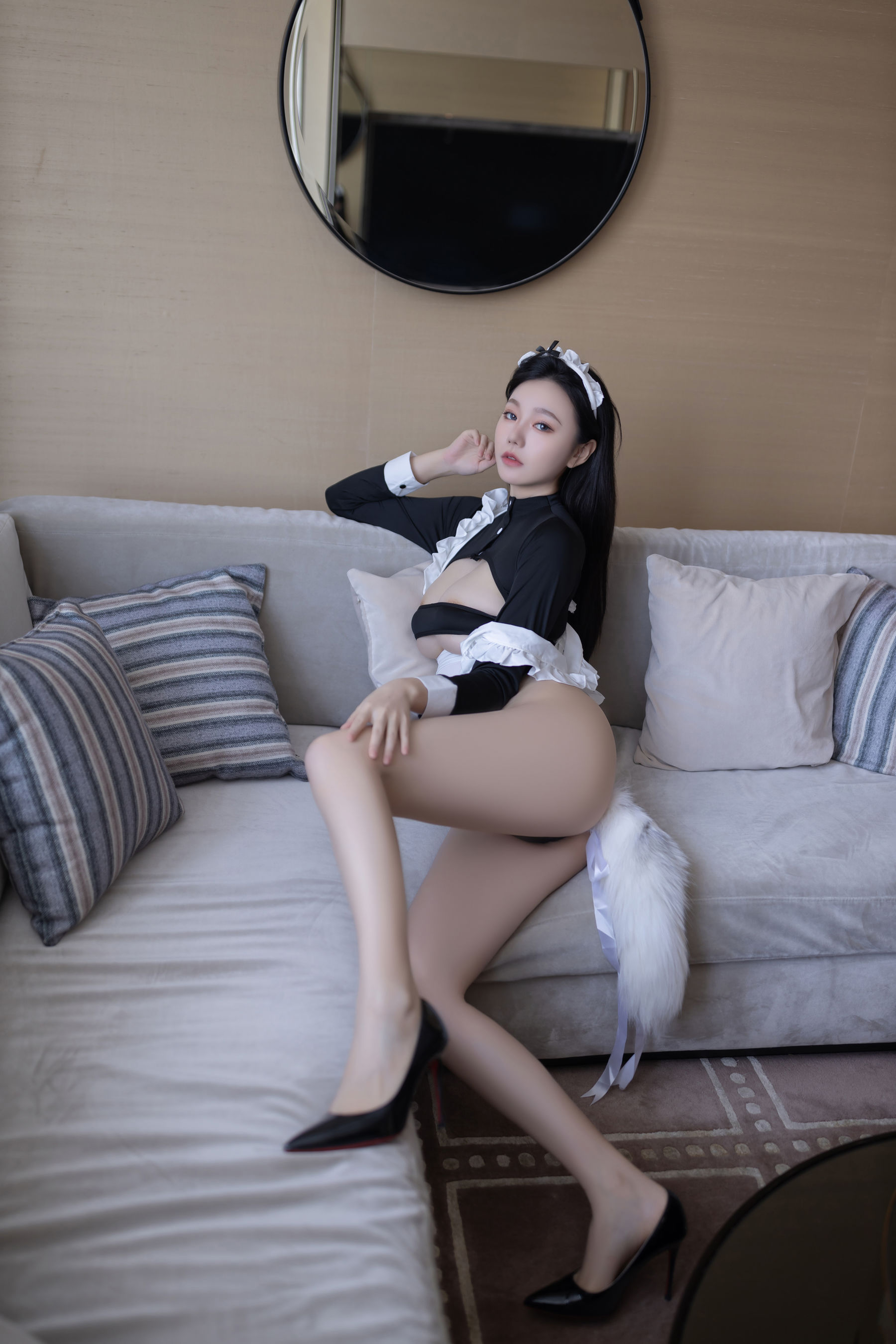 安然 - 黑丝女仆/(90P)