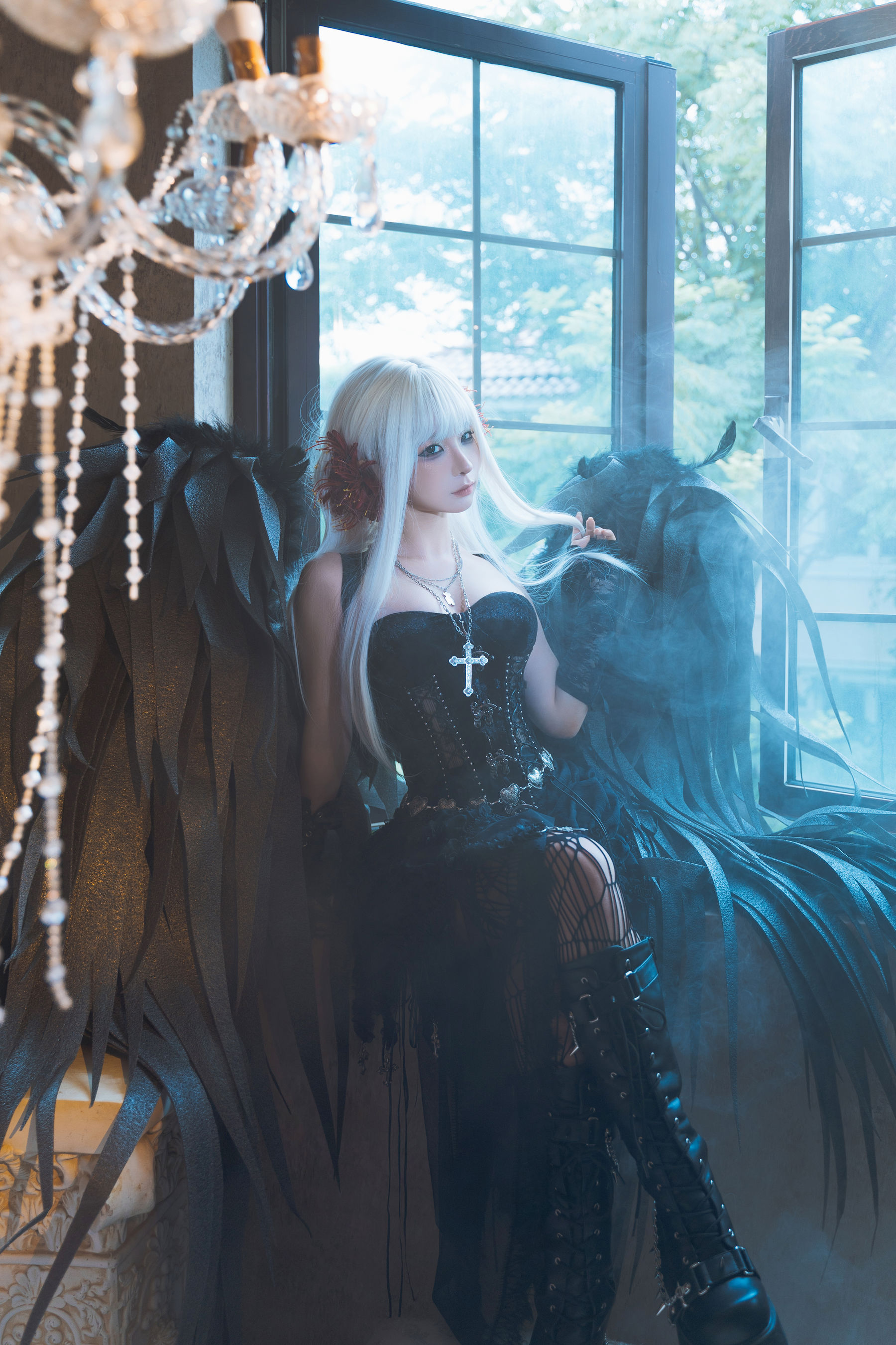 动漫博主 蠢沫沫 - 黑天鹅/(84P)