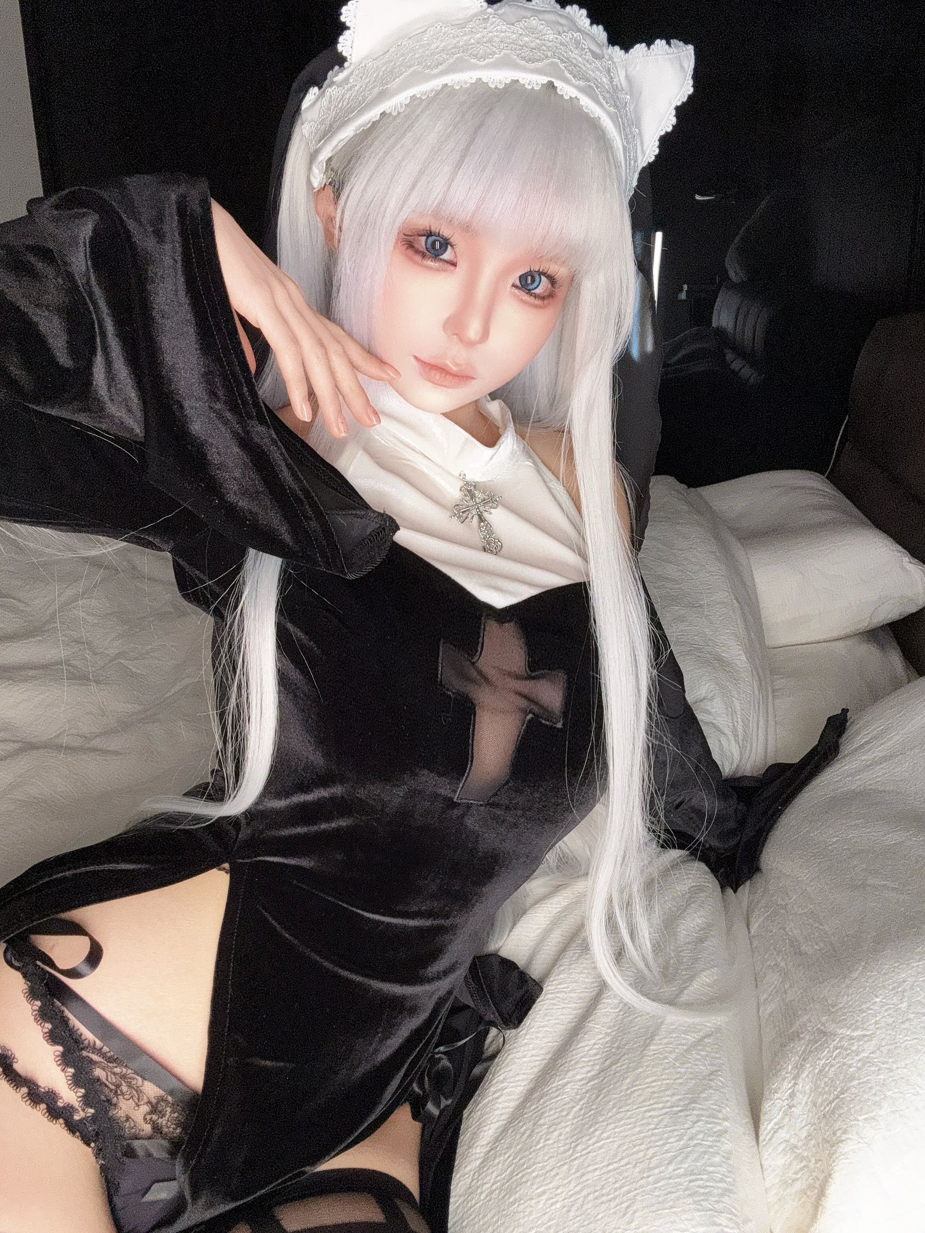 动漫博主 蠢沫沫 - 2025.03 自拍集 - ③/(27P)