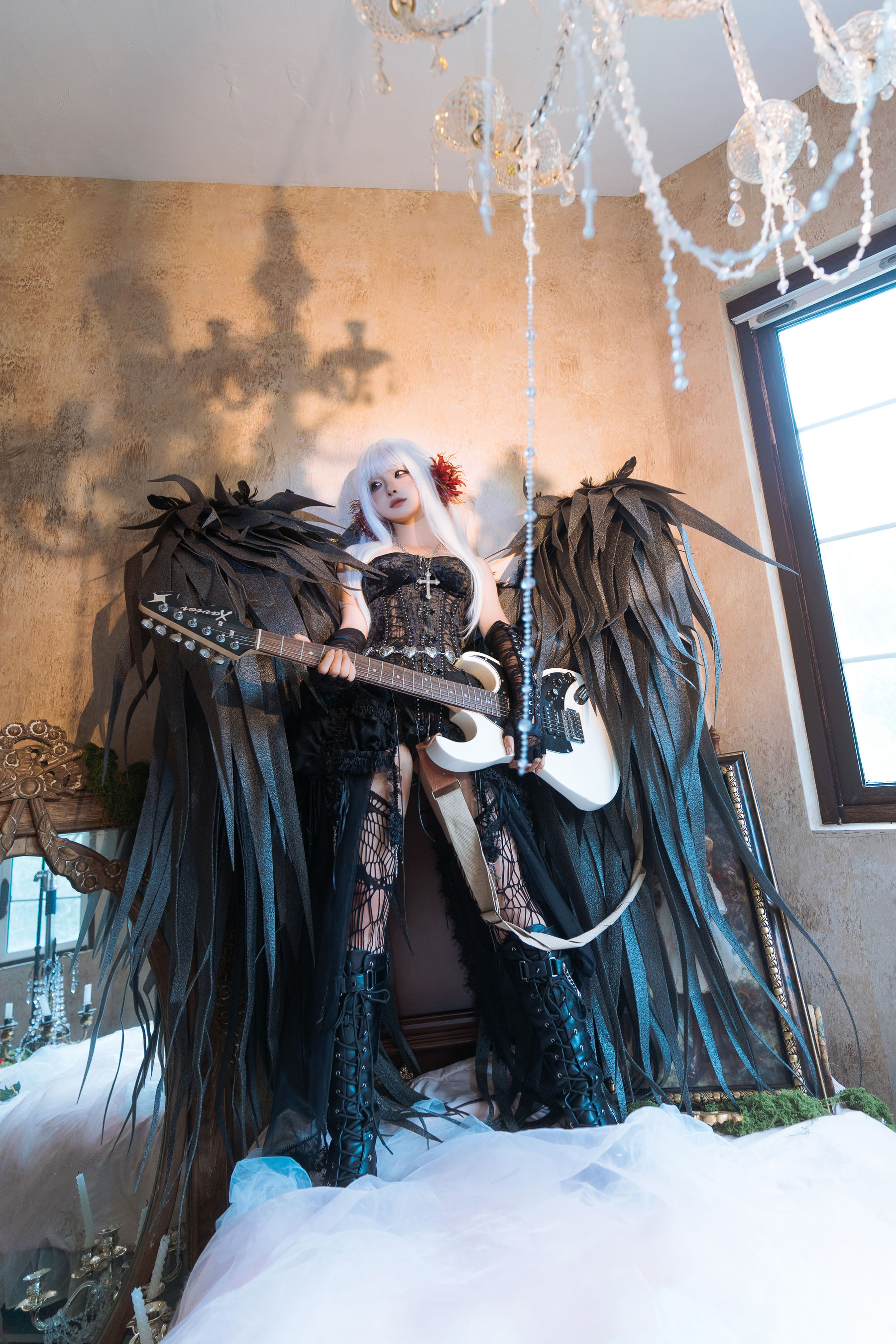 动漫博主 蠢沫沫 - 黑天鹅/(84P)