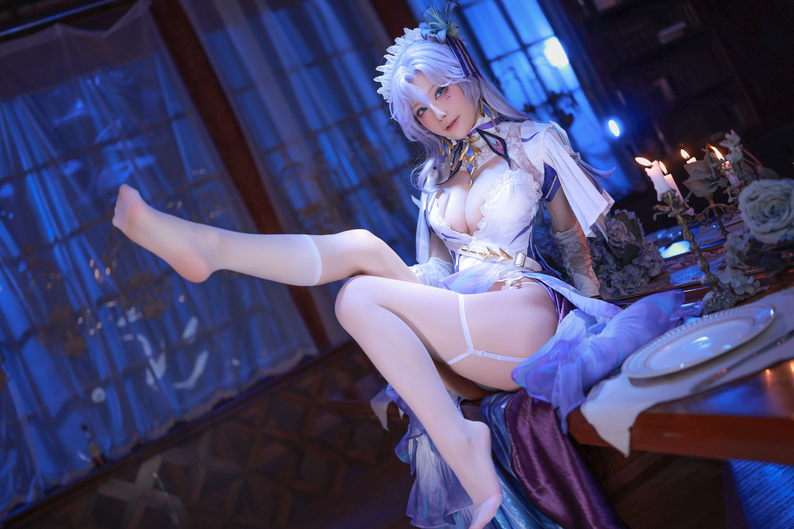 动漫博主 水淼aqua - 鳴潮 カンタレラ Cantarella/(72P)