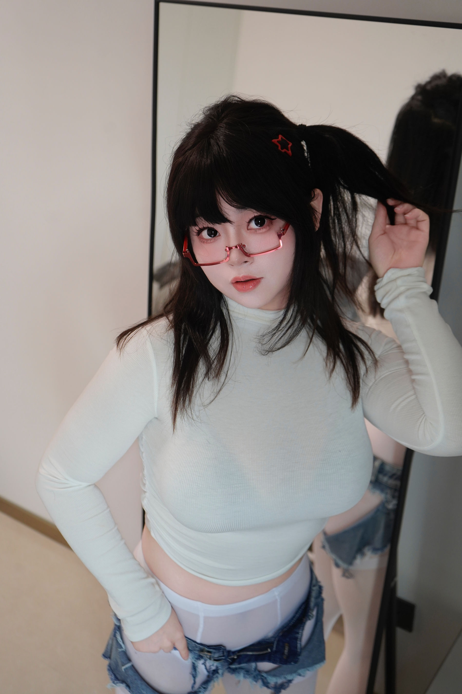 毛毛帽 -  居家妹妹/(180P)