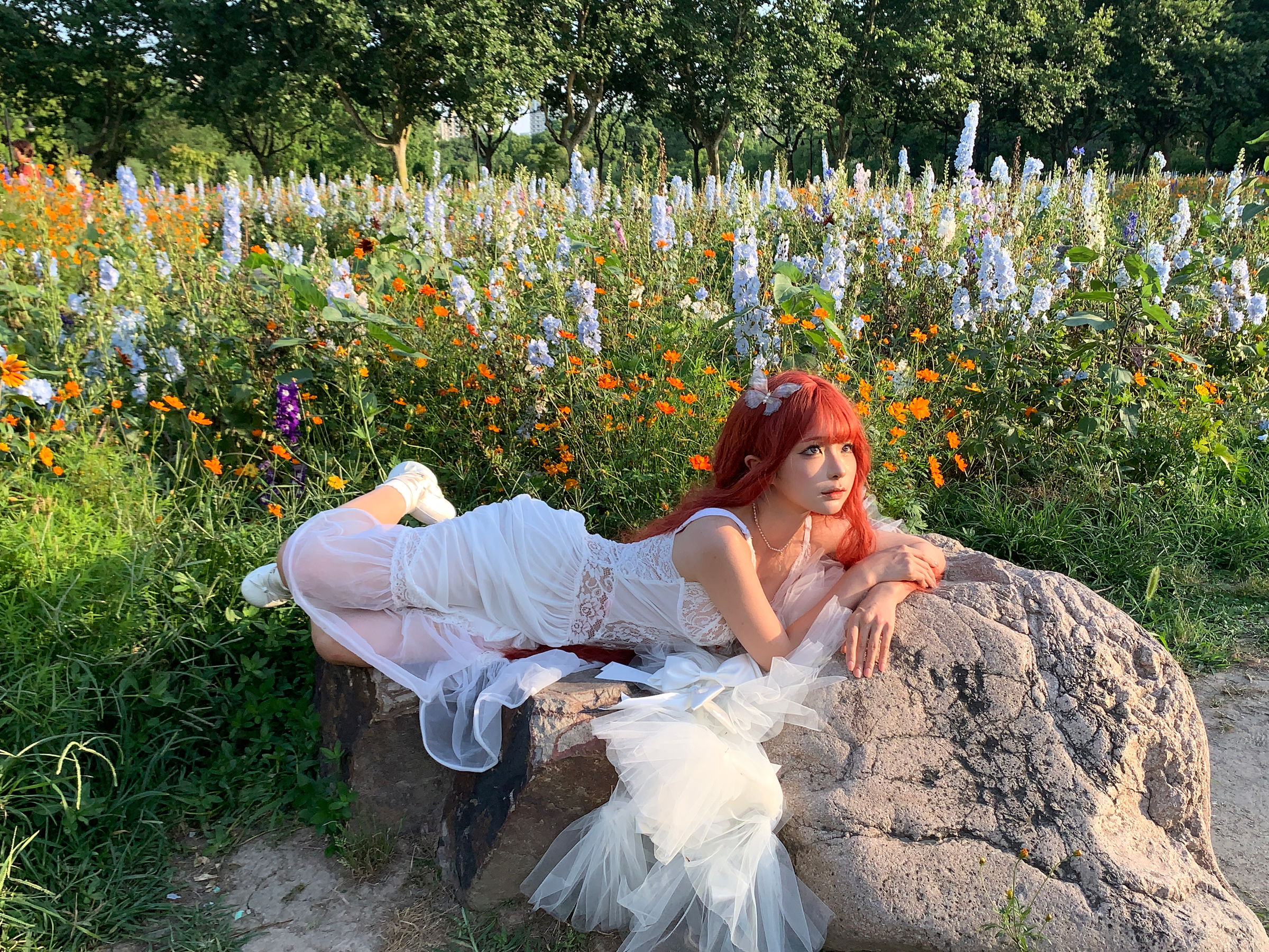 动漫博主 蠢沫沫 - 花丛婚纱/(67P)