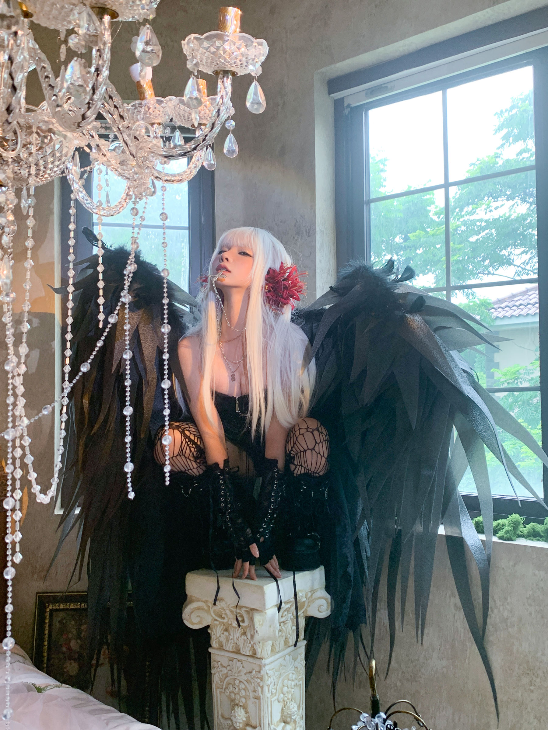 动漫博主 蠢沫沫 - 黑天鹅/(84P)