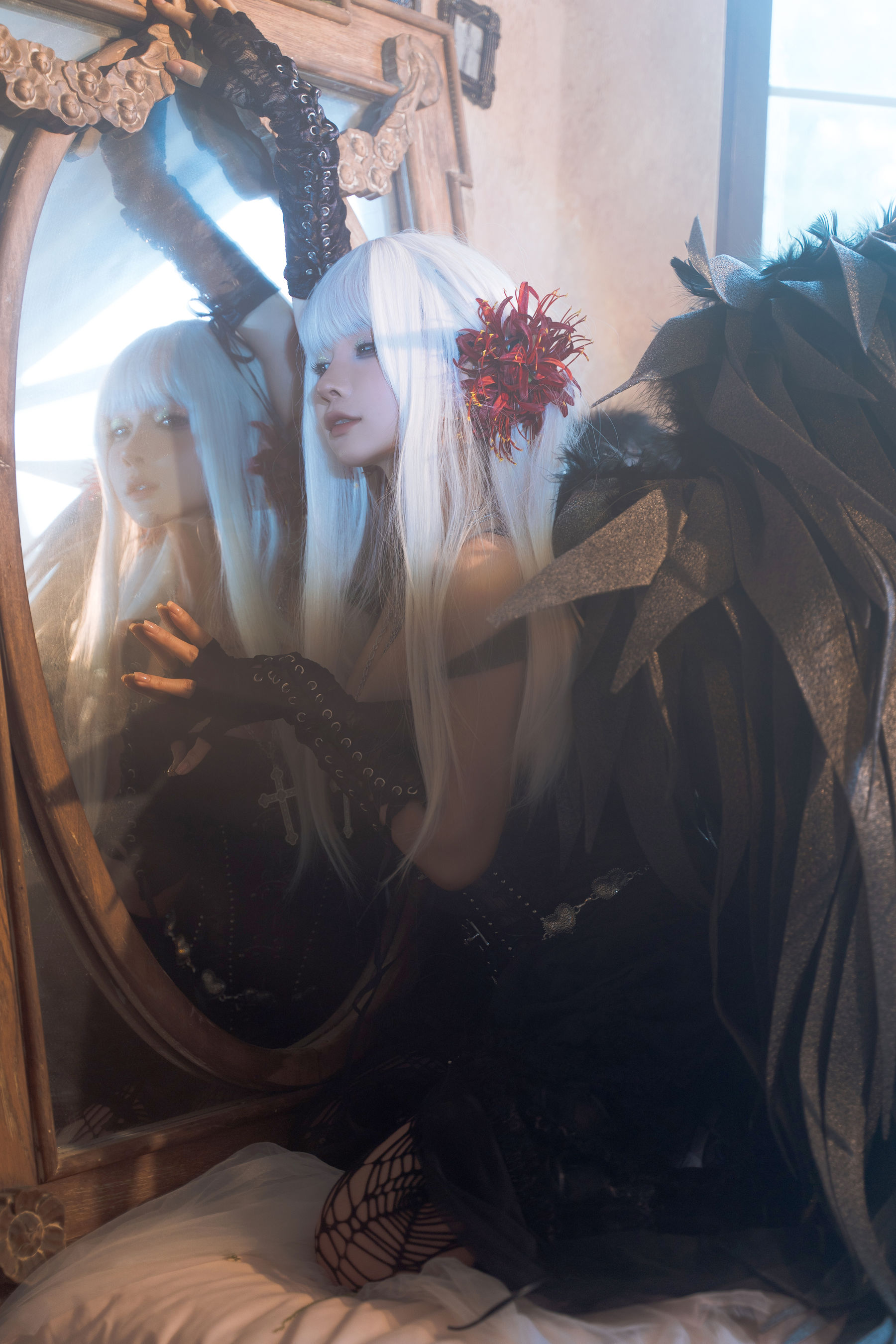 动漫博主 蠢沫沫 - 黑天鹅/(84P)