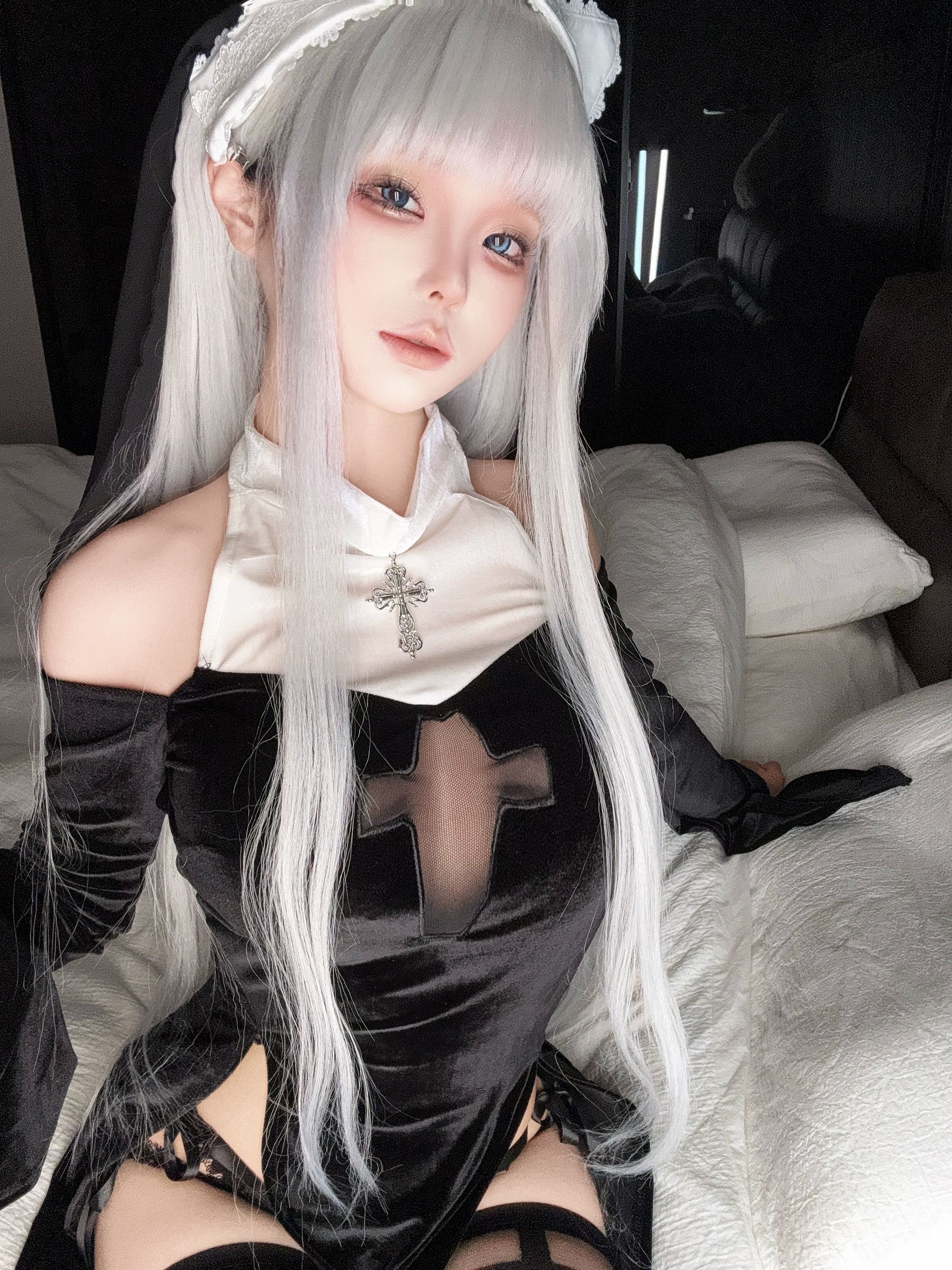 动漫博主 蠢沫沫 - 2025.03 自拍集 - ③/(27P)