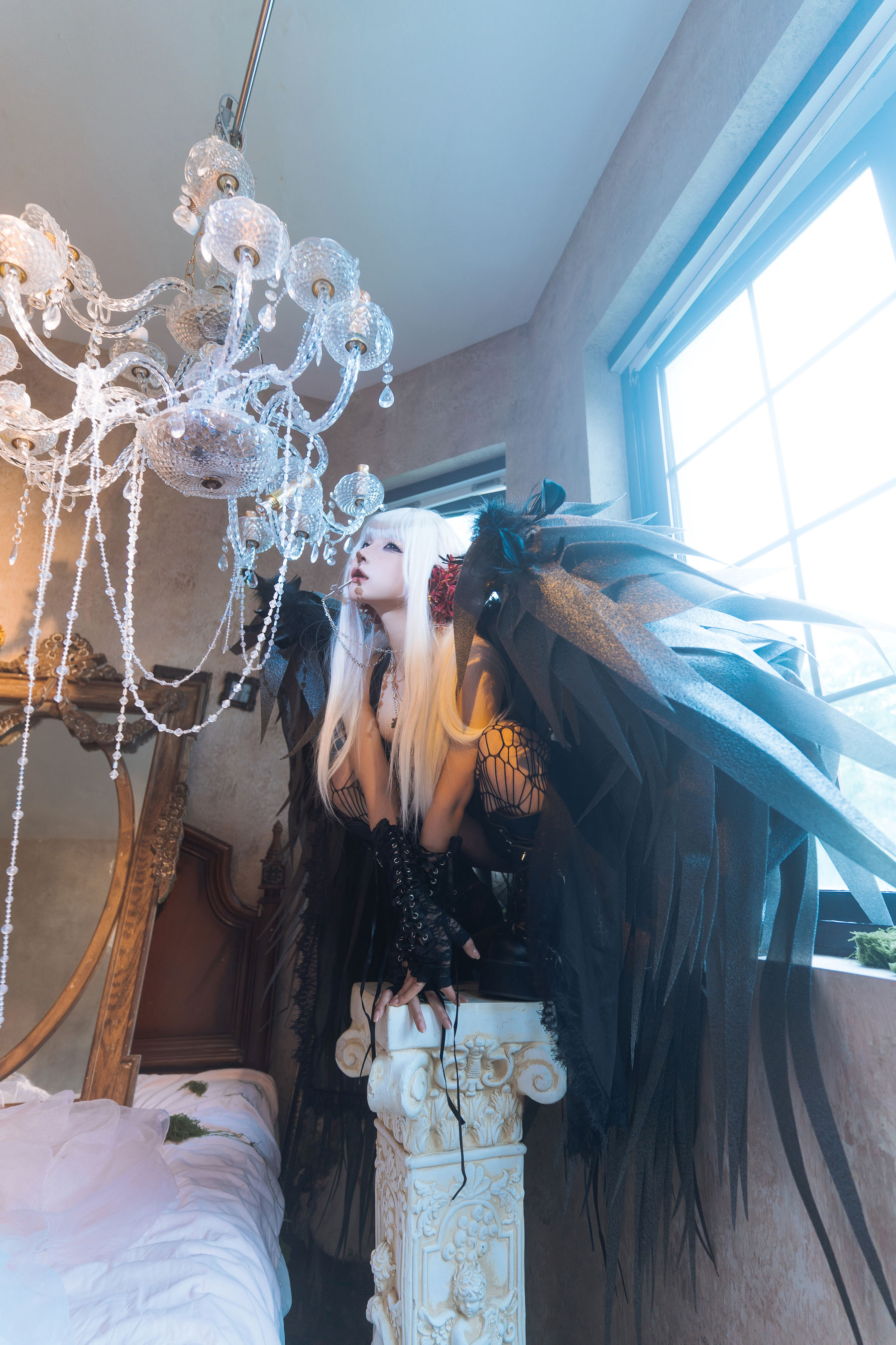 动漫博主 蠢沫沫 - 黑天鹅/(84P)