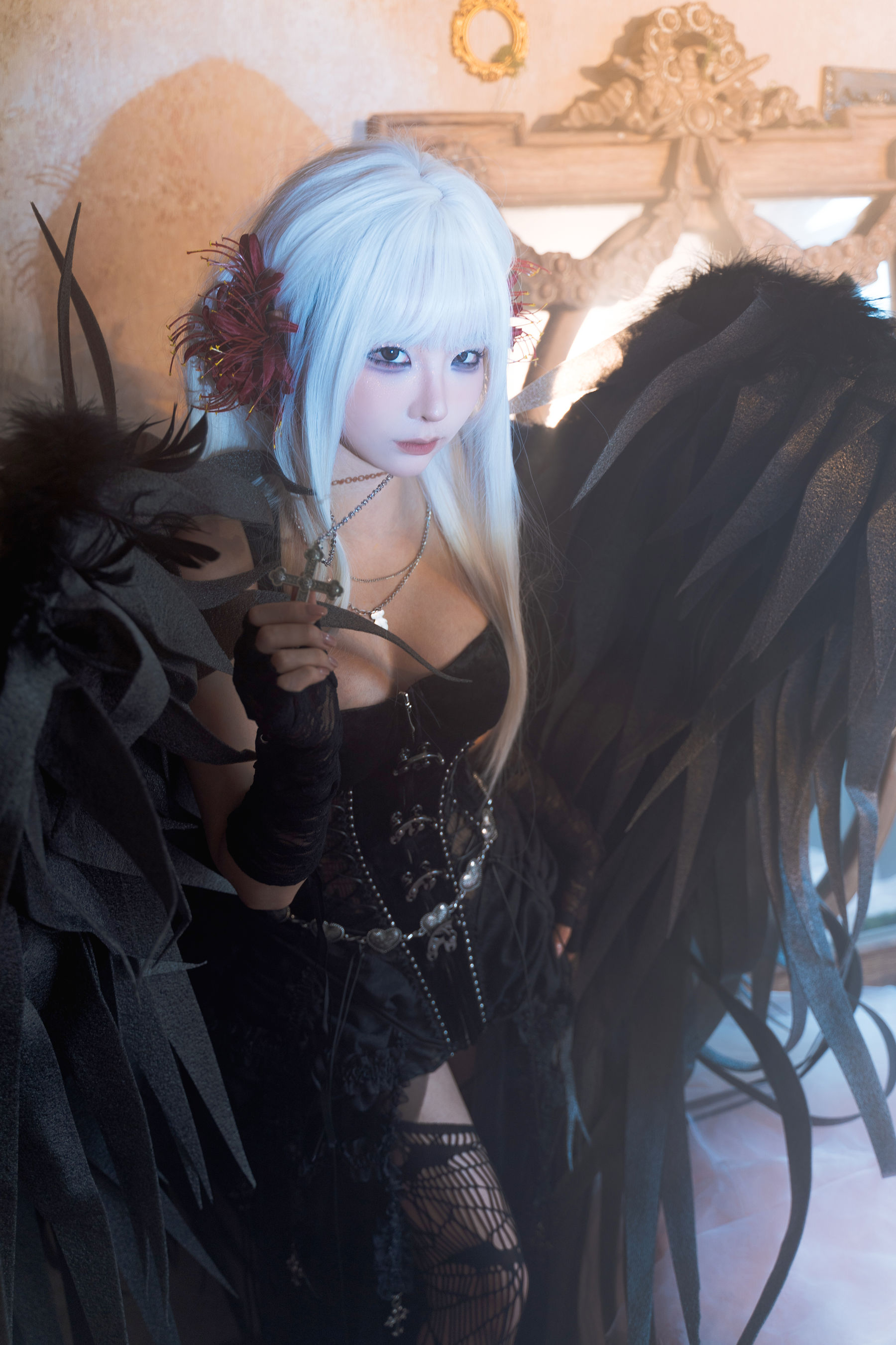 动漫博主 蠢沫沫 - 黑天鹅/(84P)