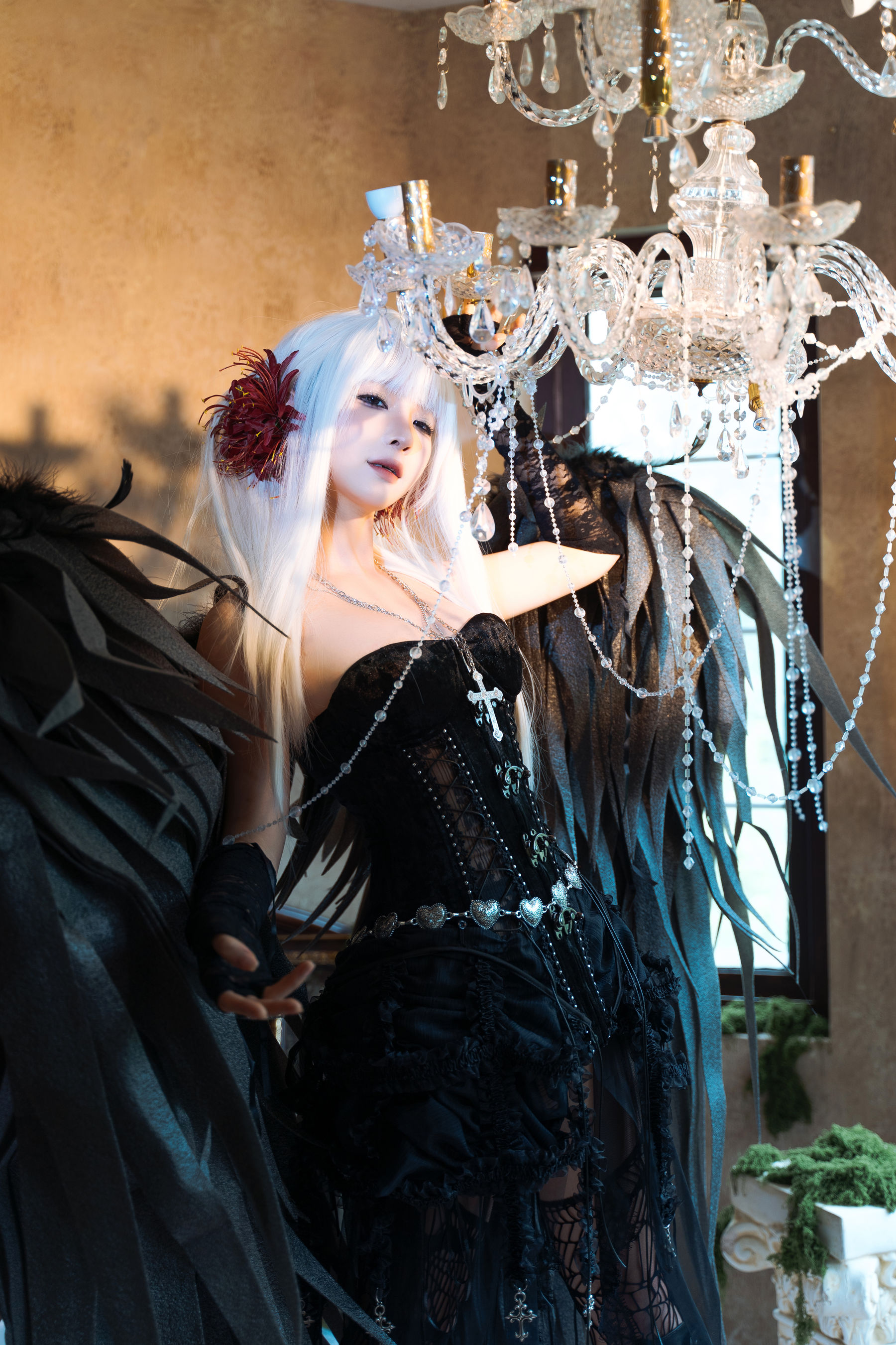 动漫博主 蠢沫沫 - 黑天鹅/(84P)