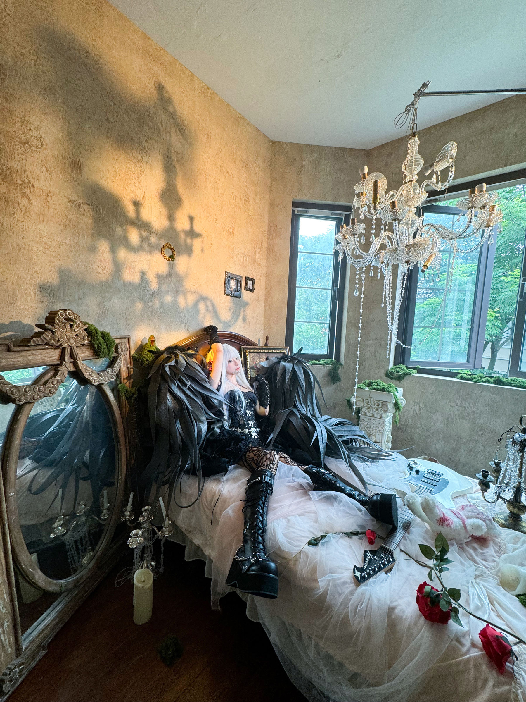 动漫博主 蠢沫沫 - 黑天鹅/(84P)