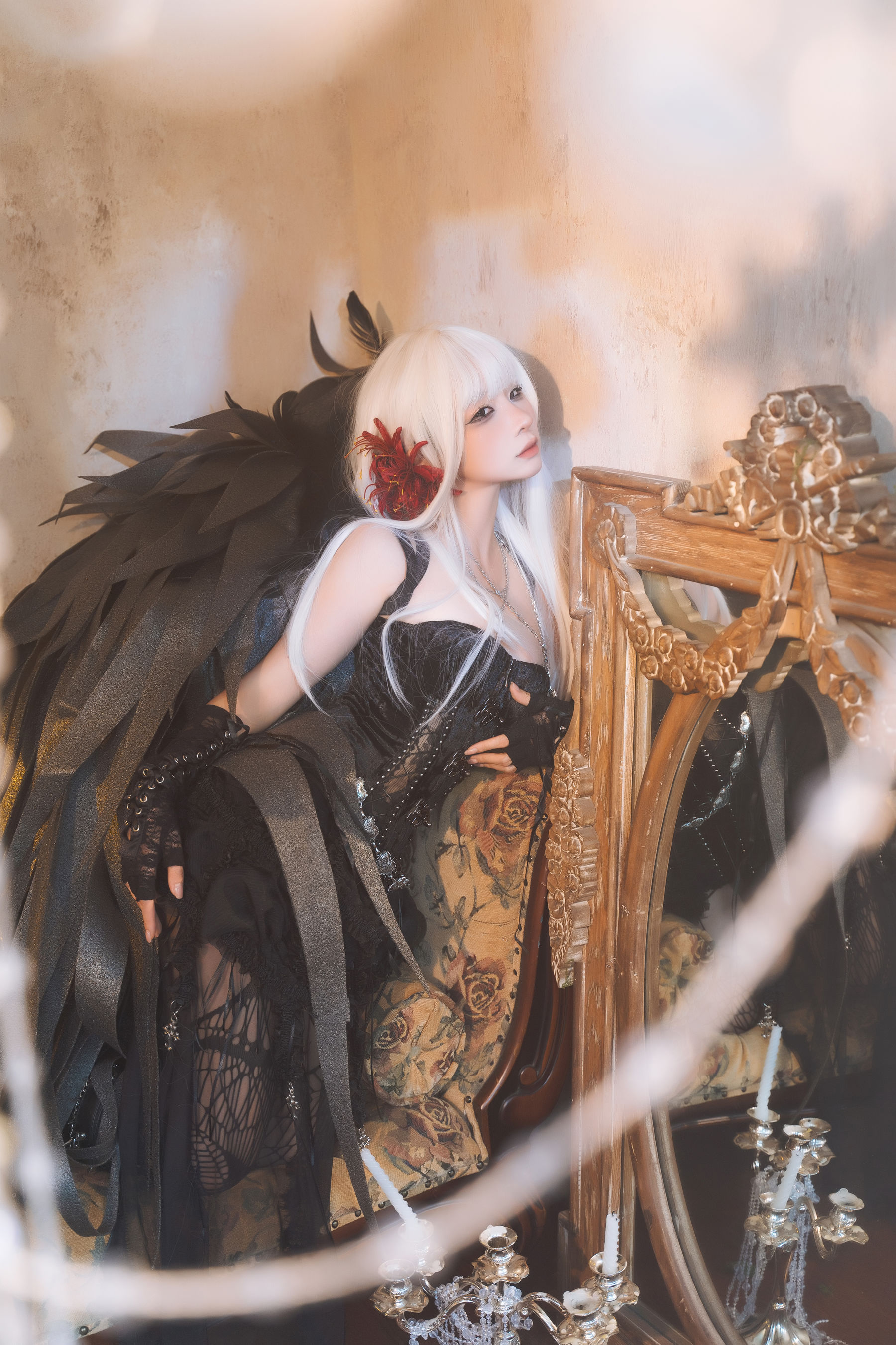 动漫博主 蠢沫沫 - 黑天鹅/(84P)