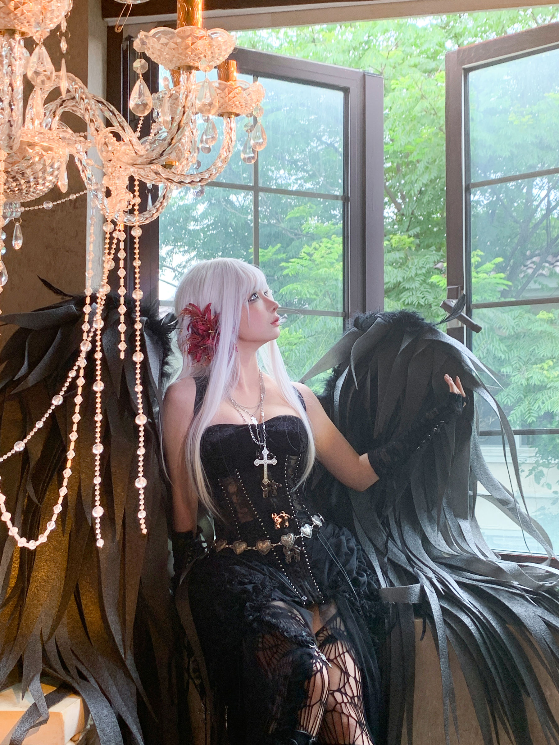 动漫博主 蠢沫沫 - 黑天鹅/(84P)