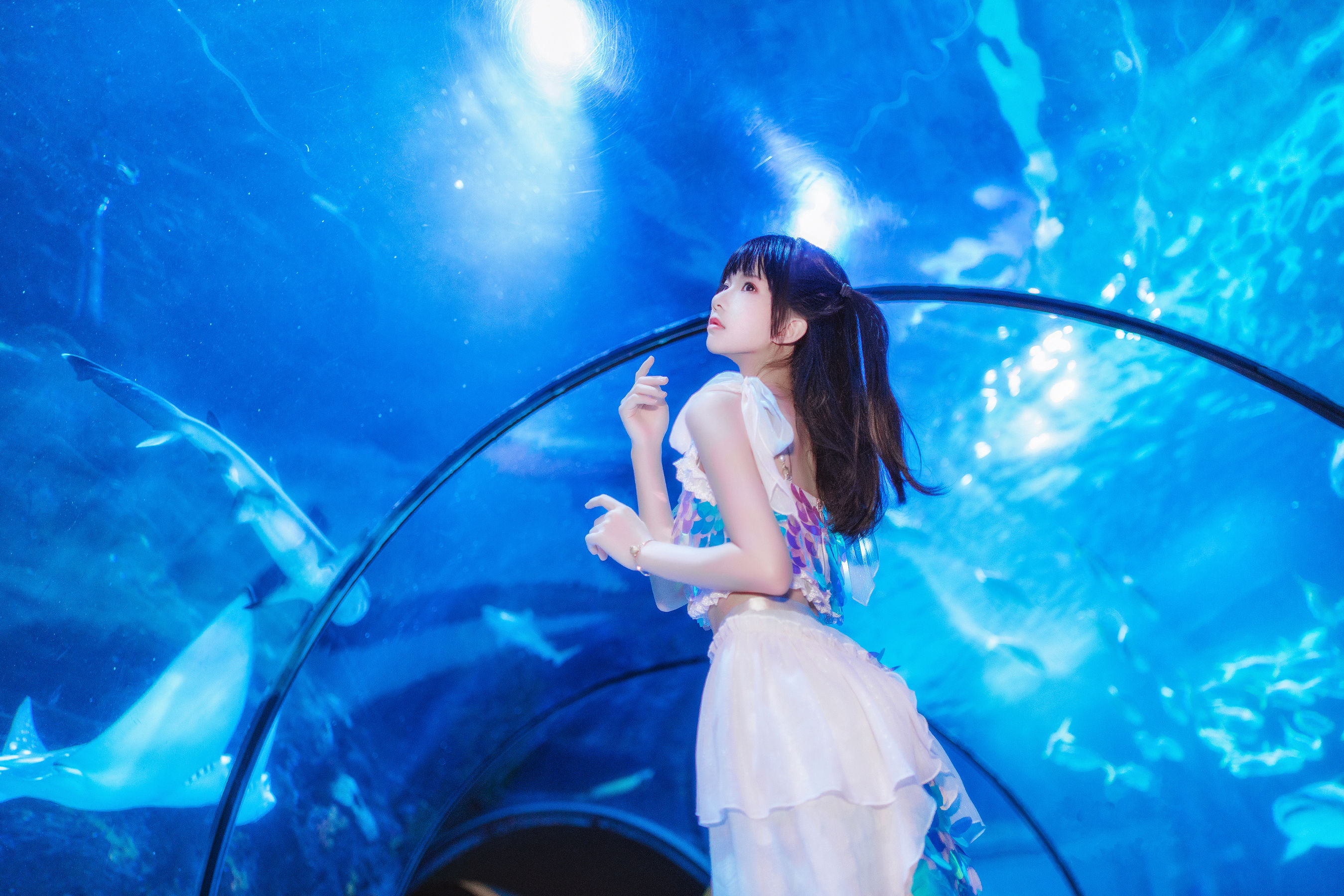 桜桃喵 - 水族馆/(15P)