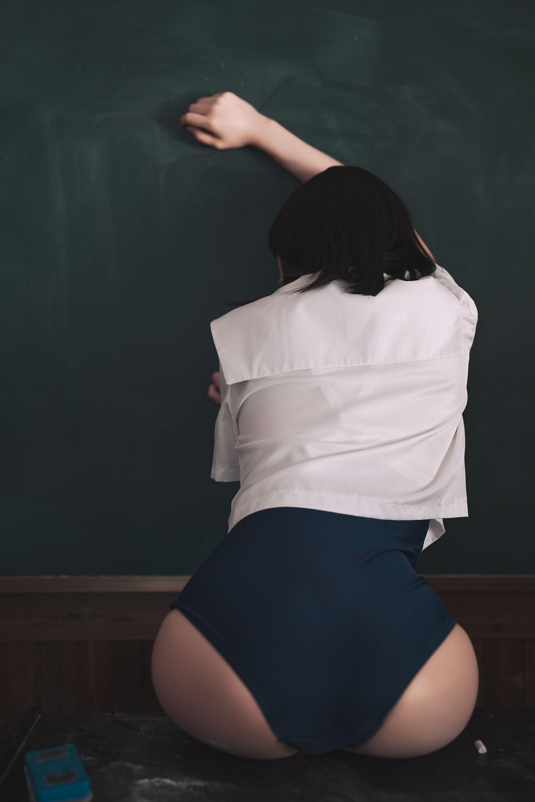 桜桃喵 - 教室死库水/(48P)