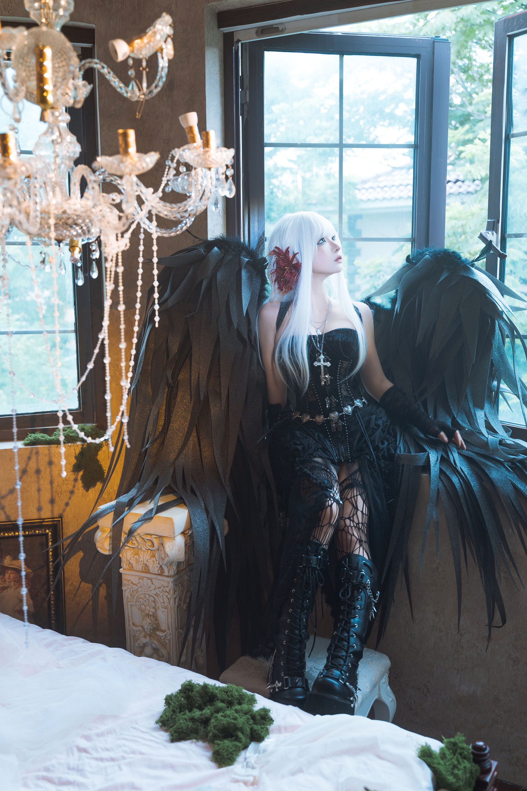 动漫博主 蠢沫沫 - 黑天鹅/(84P)