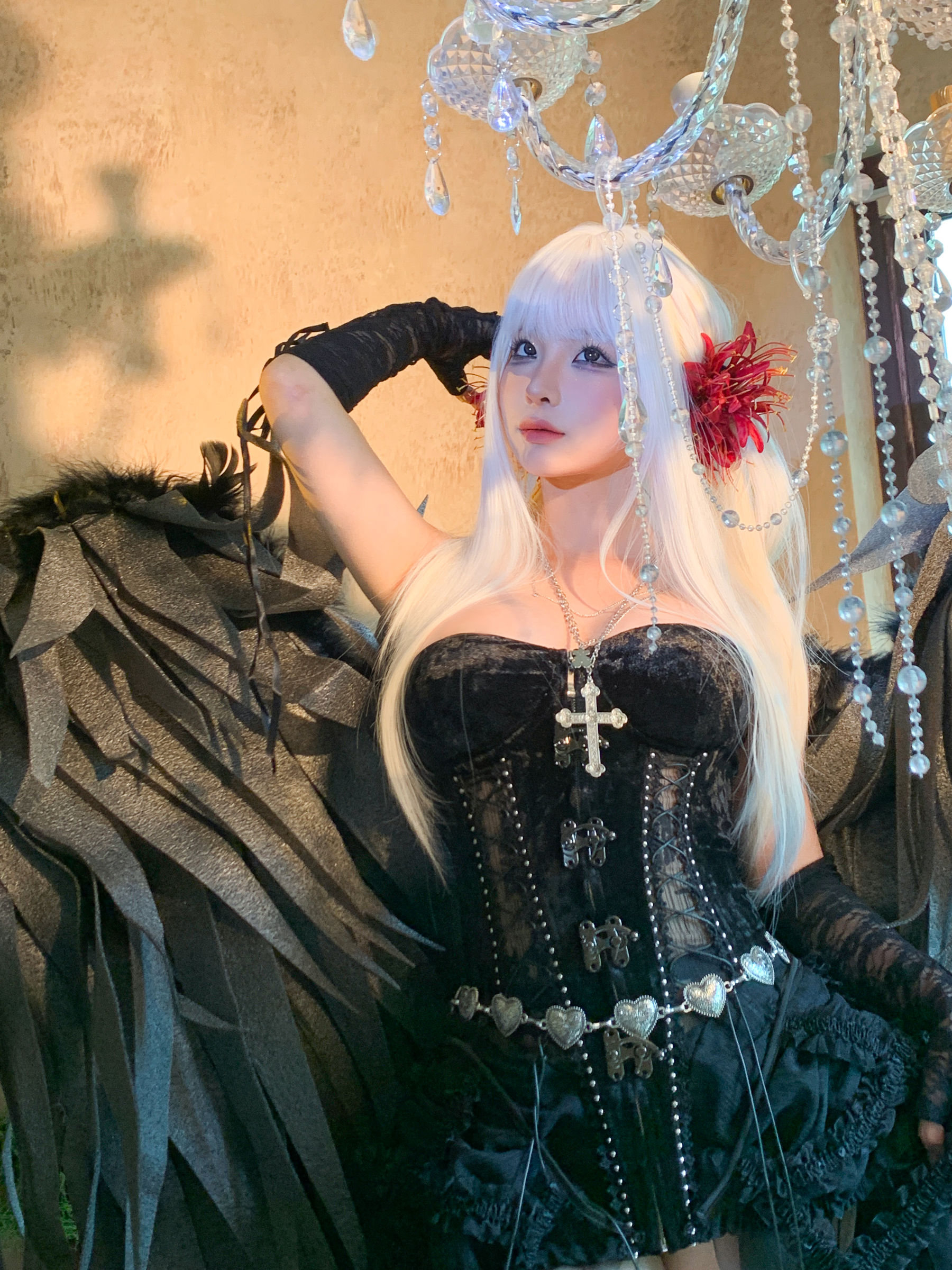 动漫博主 蠢沫沫 - 黑天鹅/(84P)