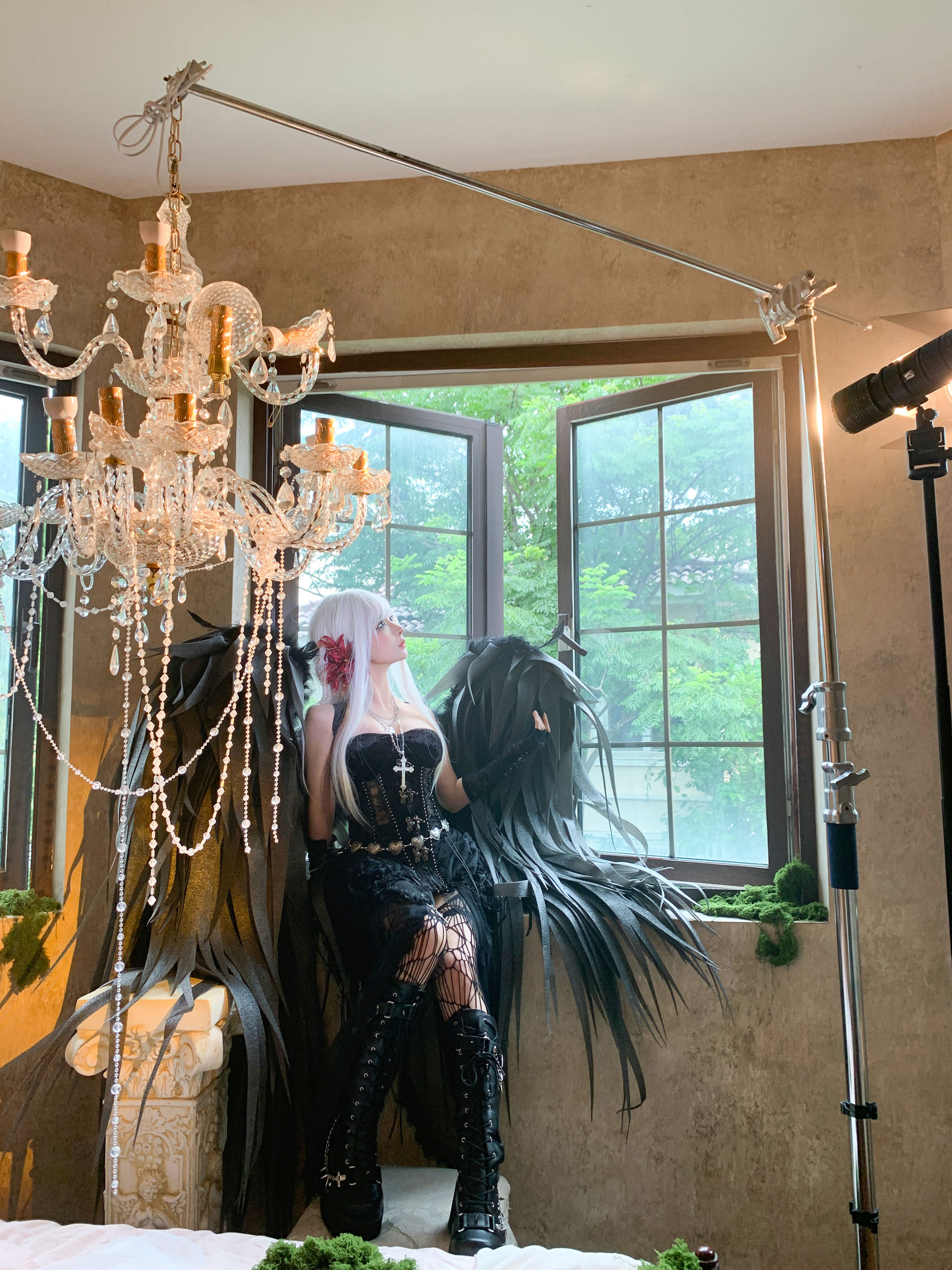 动漫博主 蠢沫沫 - 黑天鹅/(84P)