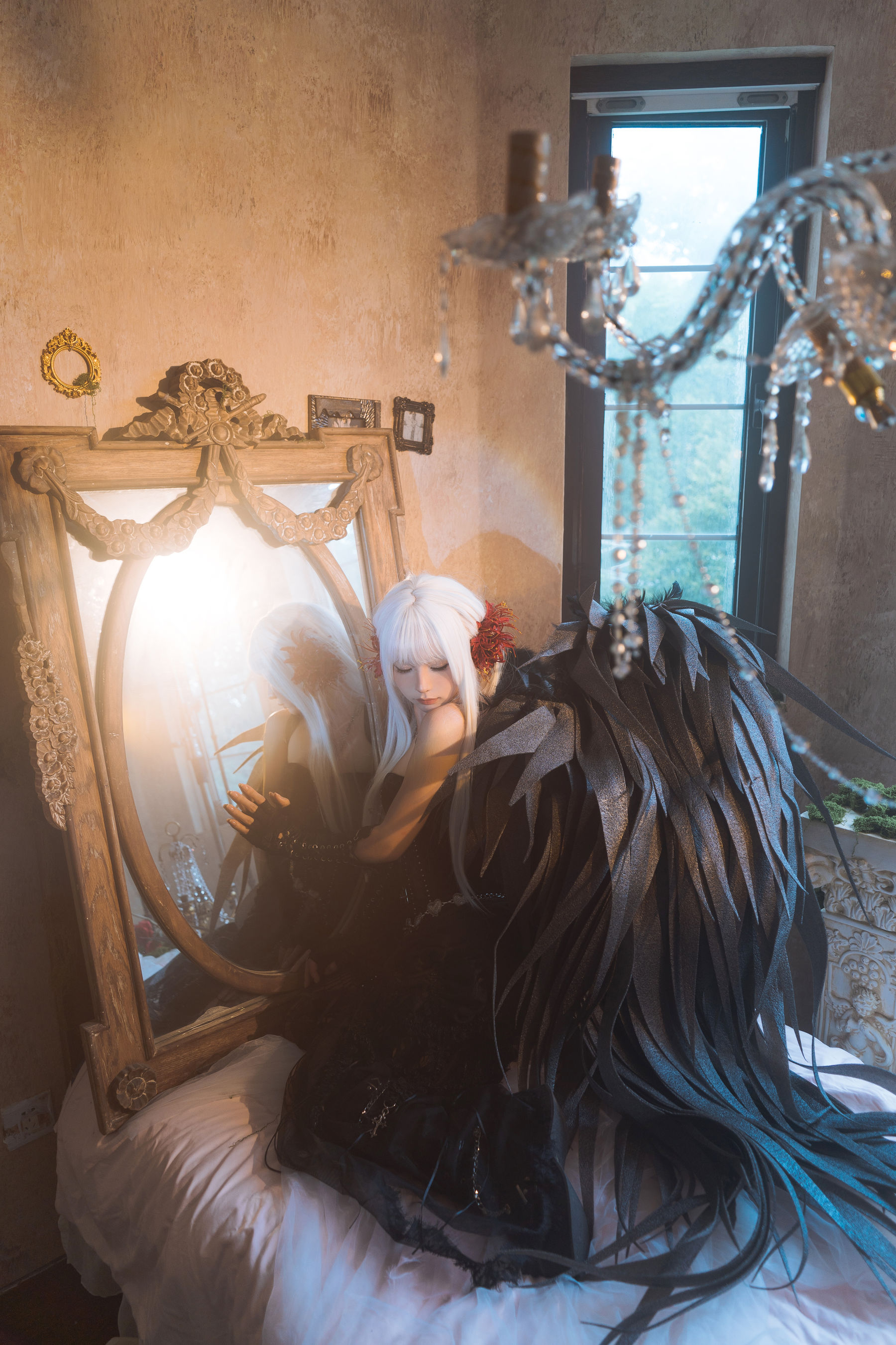 动漫博主 蠢沫沫 - 黑天鹅/(84P)