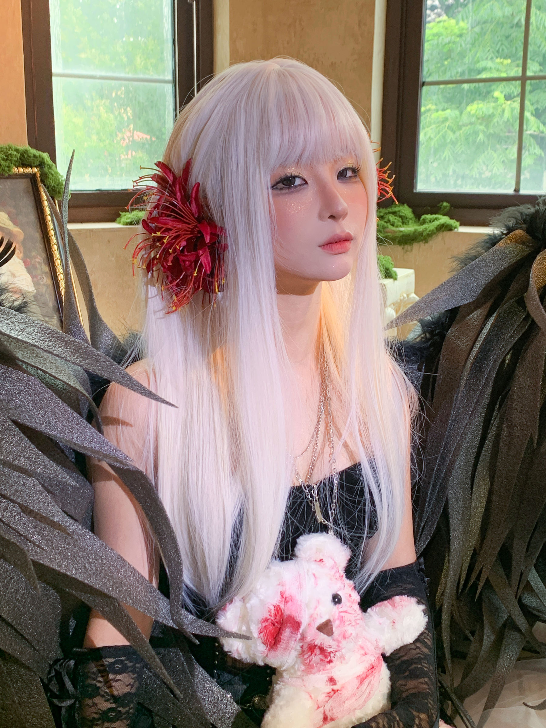 动漫博主 蠢沫沫 - 黑天鹅/(84P)