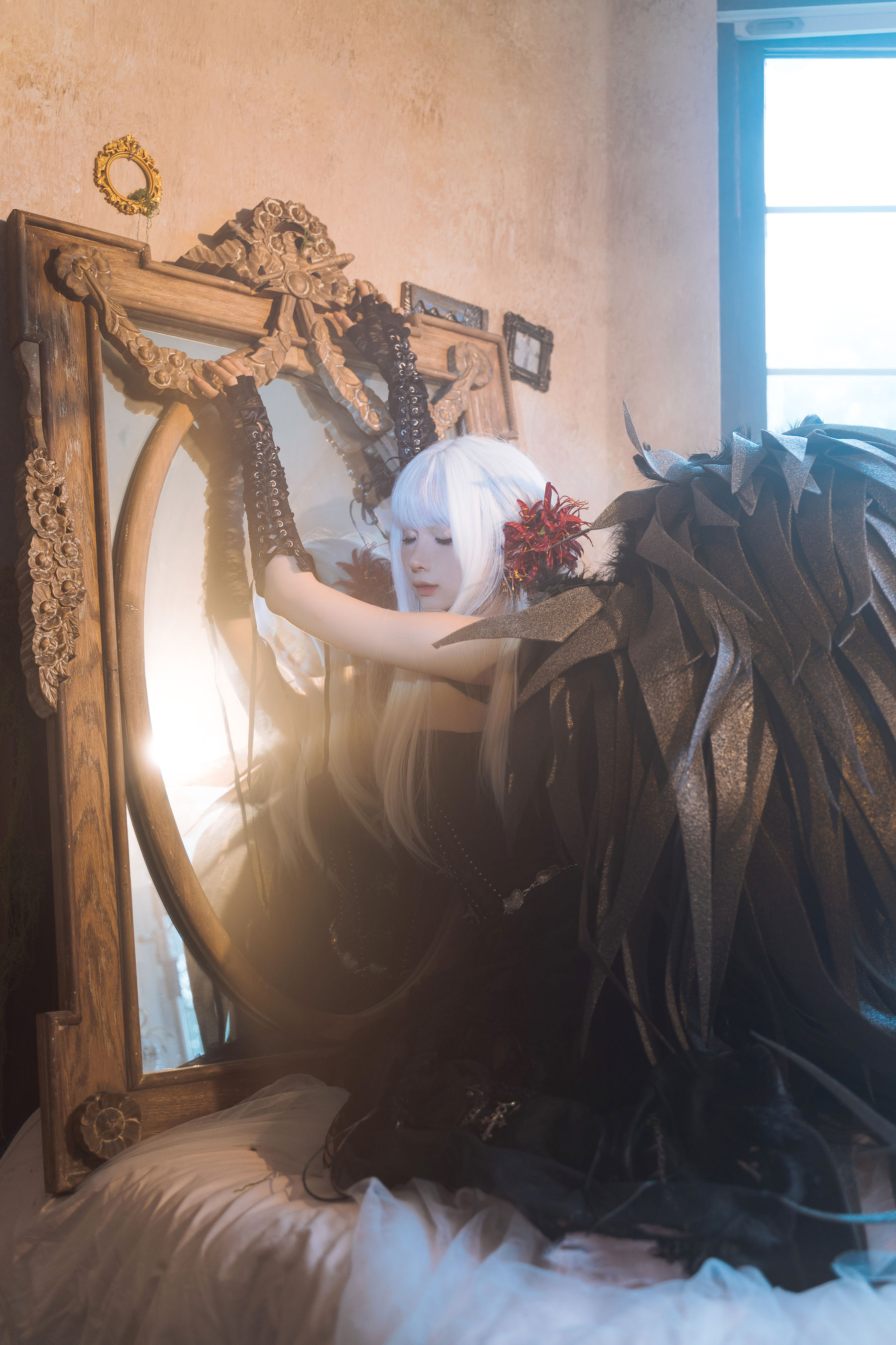 动漫博主 蠢沫沫 - 黑天鹅/(84P)