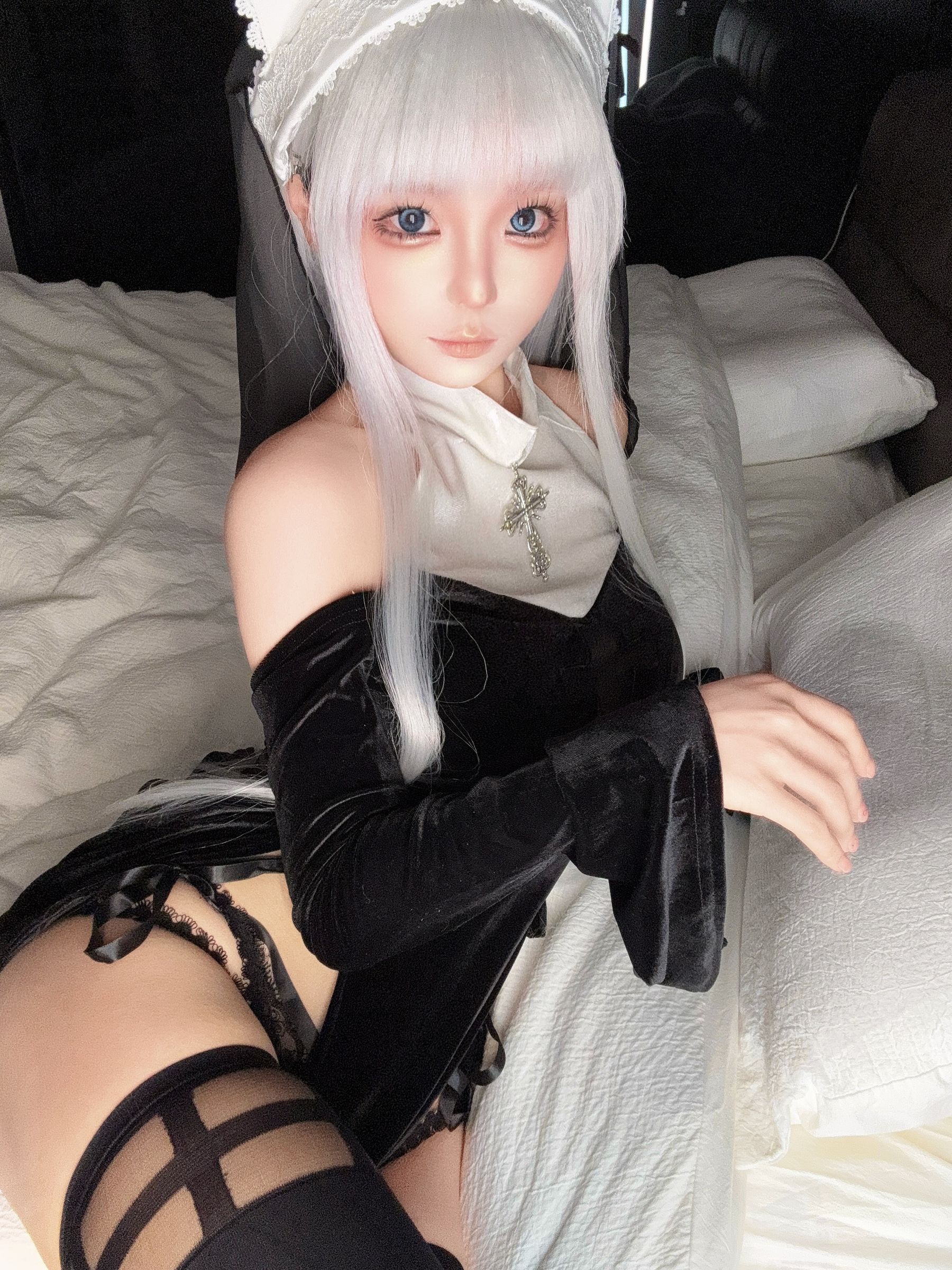 动漫博主 蠢沫沫 - 2025.03 自拍集 - ③/(27P)