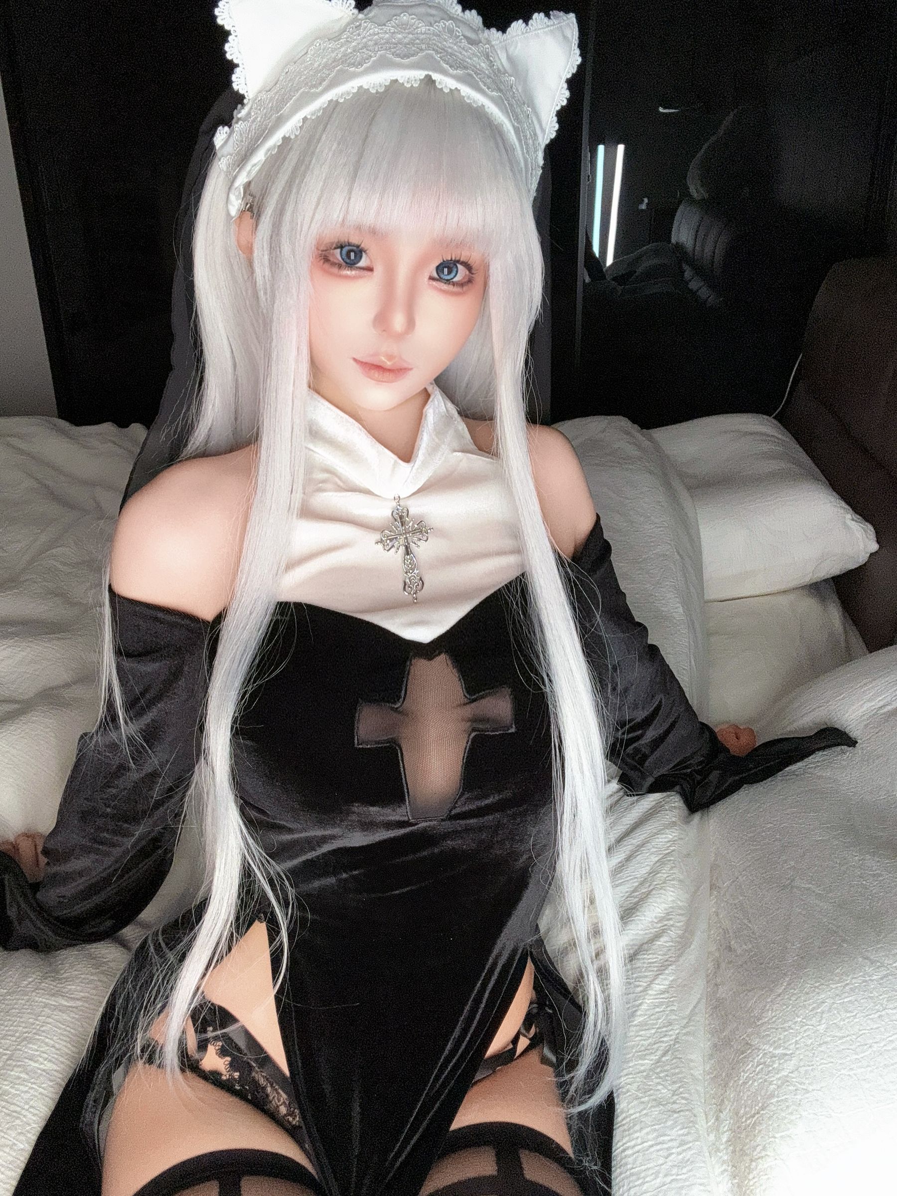 动漫博主 蠢沫沫 - 2025.03 自拍集 - ③/(27P)