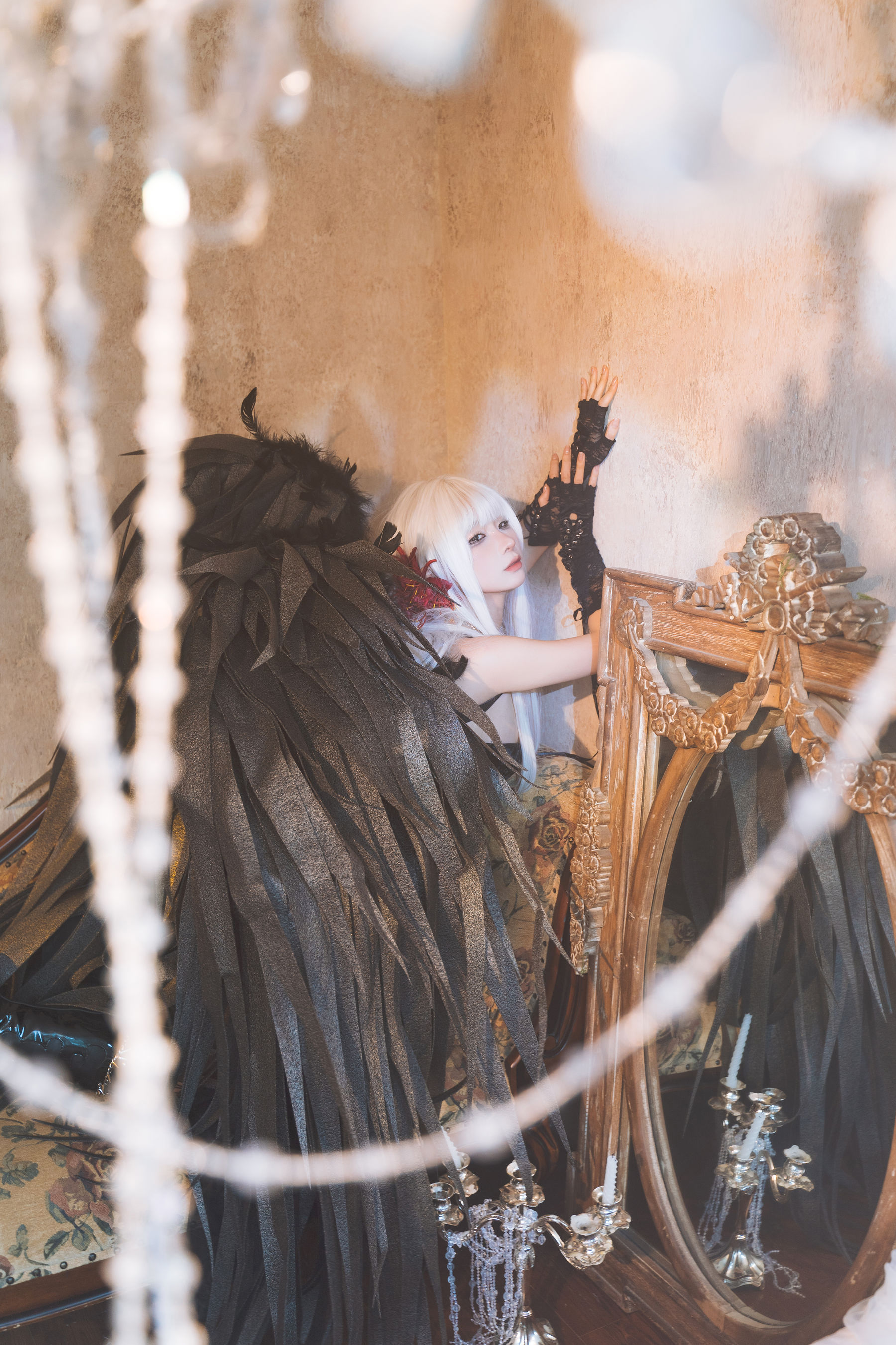 动漫博主 蠢沫沫 - 黑天鹅/(84P)