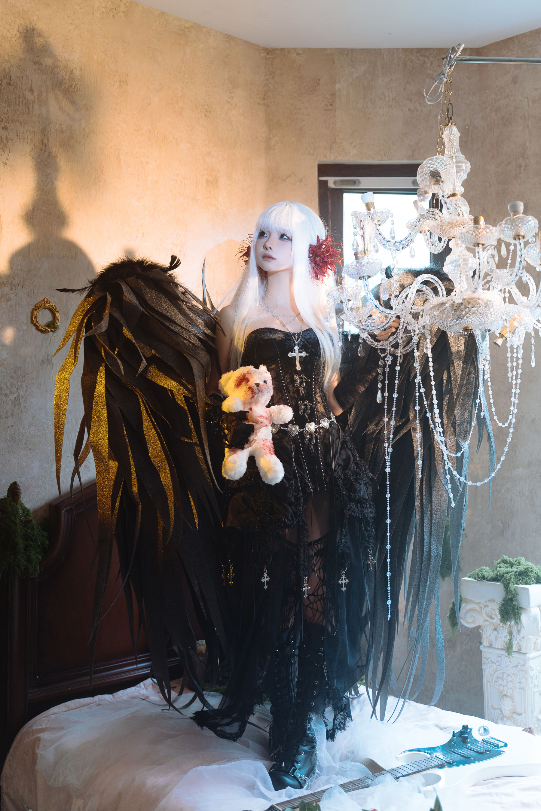 动漫博主 蠢沫沫 - 黑天鹅/(84P)