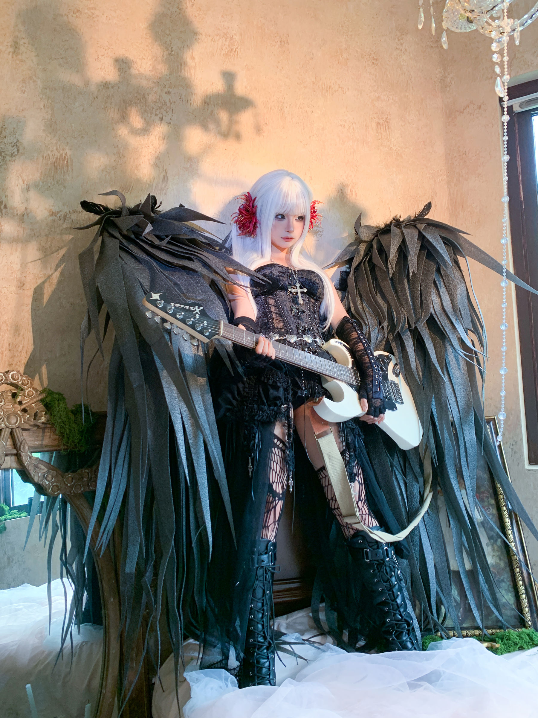 动漫博主 蠢沫沫 - 黑天鹅/(84P)