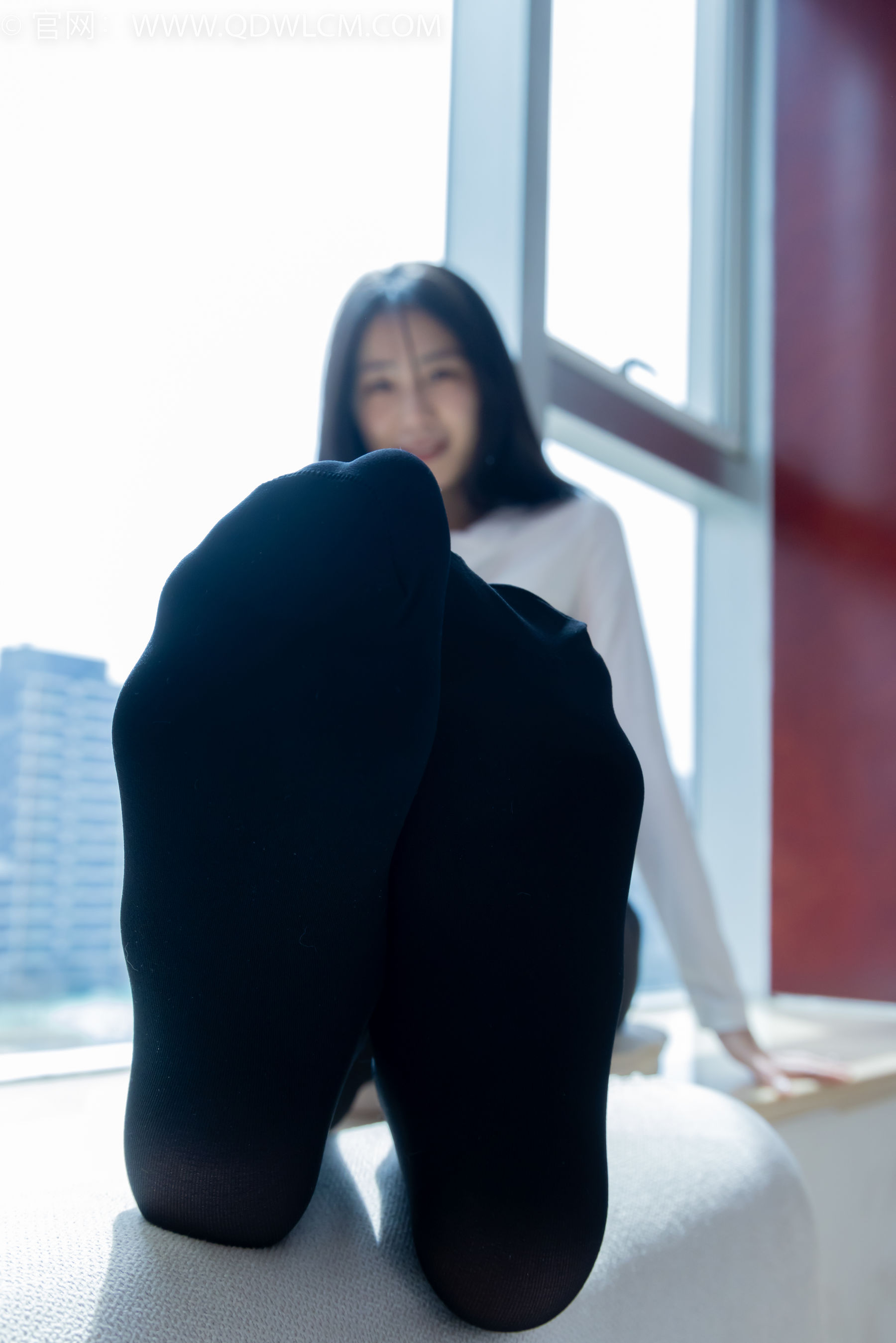 物恋传媒 No.2346 菜菜 - 运动鞋、厚黑丝、裸足/(167P)