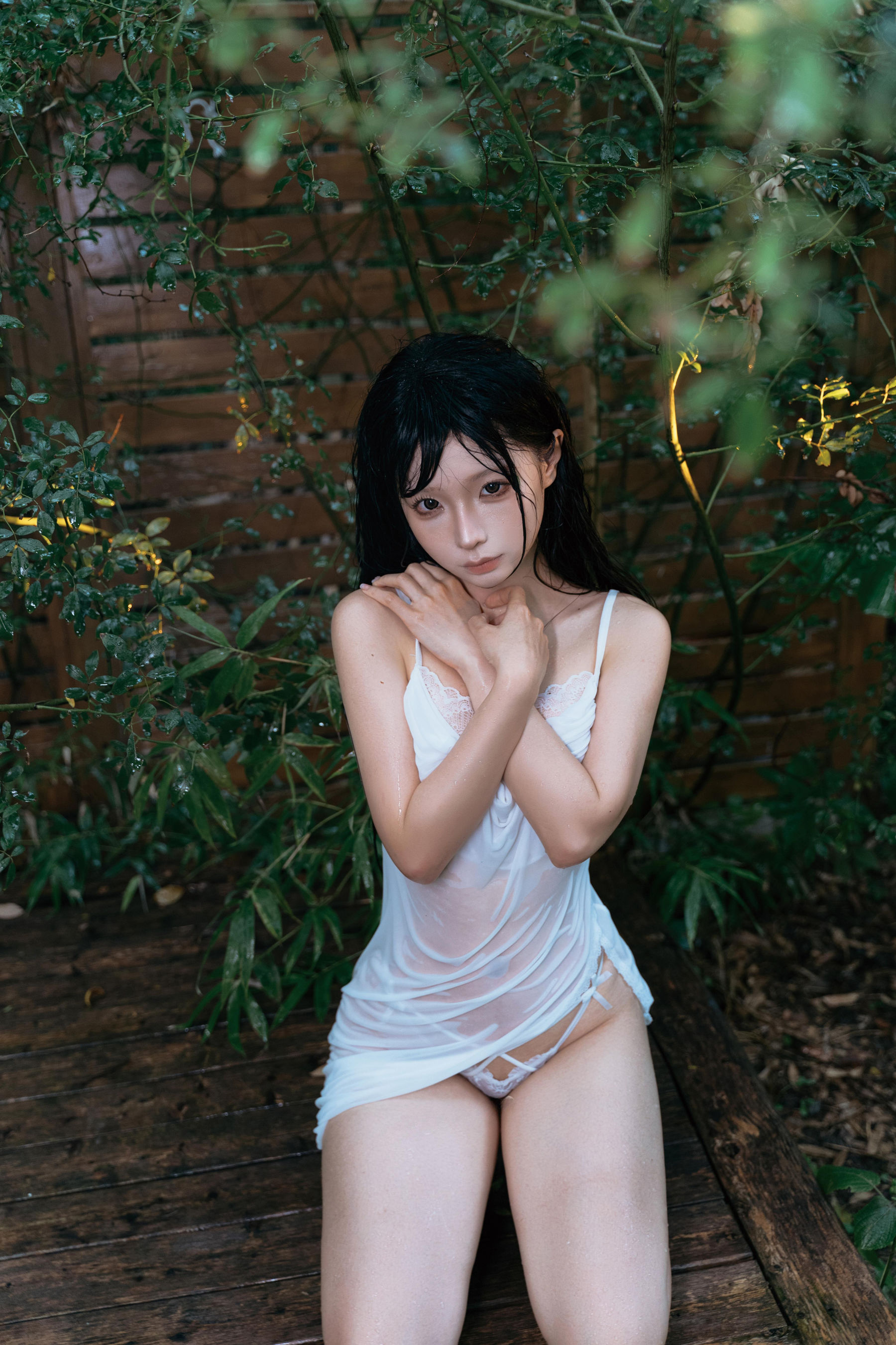 动漫博主蠢沫沫 - 雨/(48P)