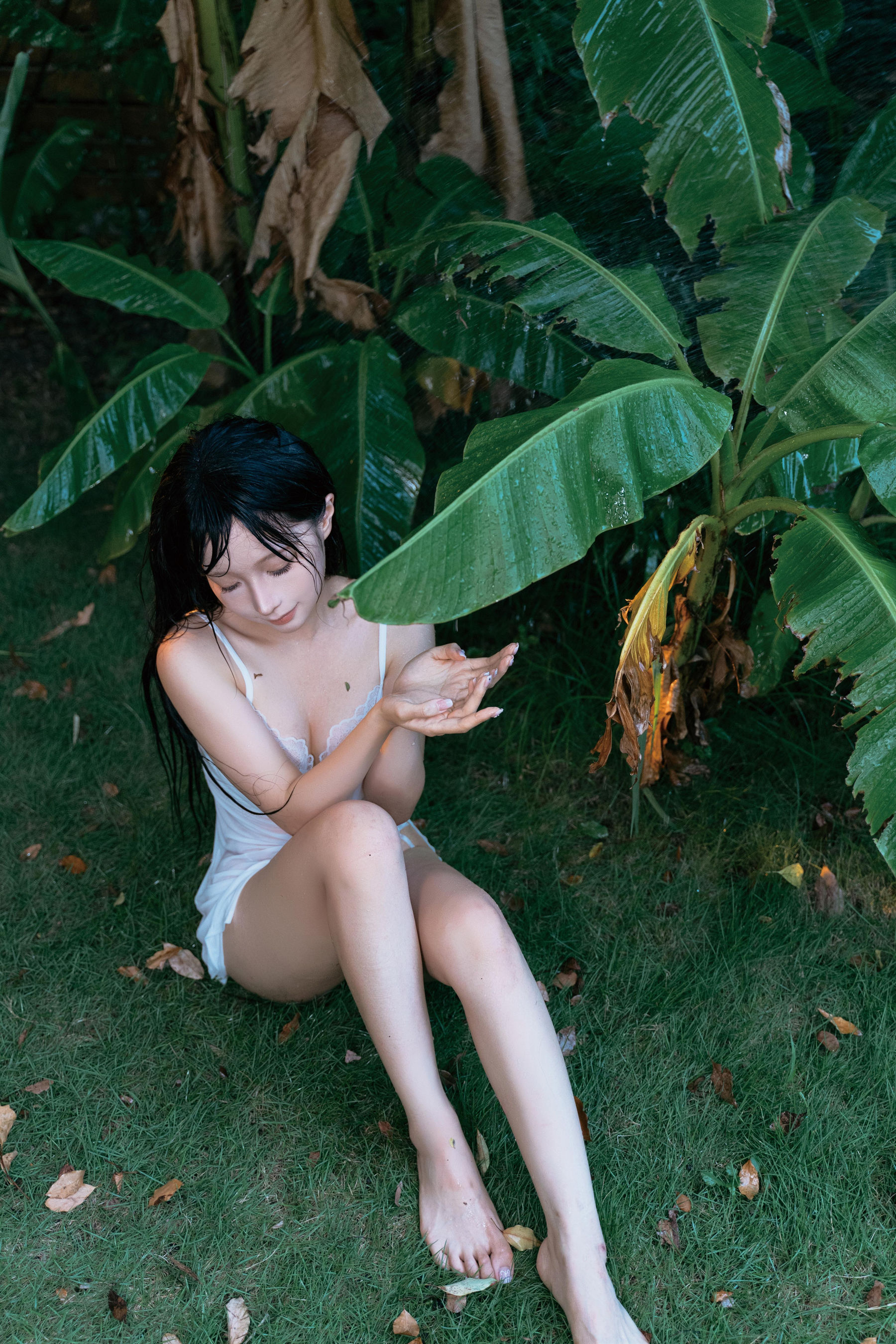 动漫博主蠢沫沫 - 雨/(48P)