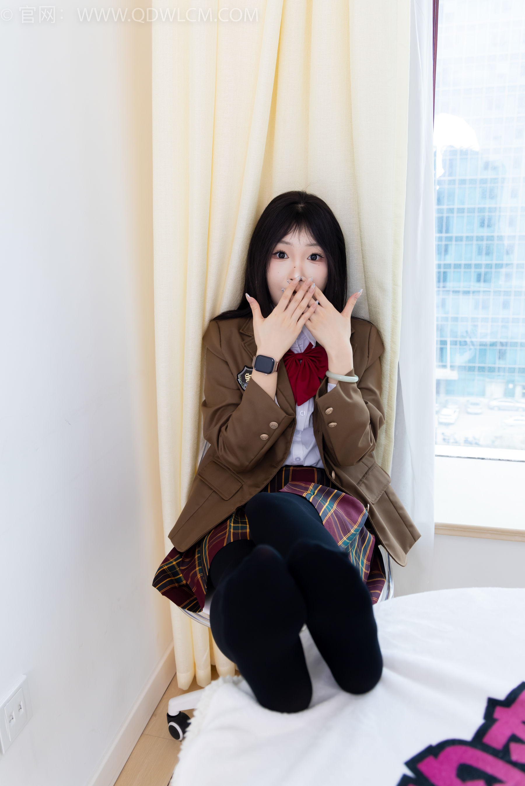 物恋传媒 No.2367 嘟嘟 - 皮鞋、厚黑丝、jk制服/(165P)