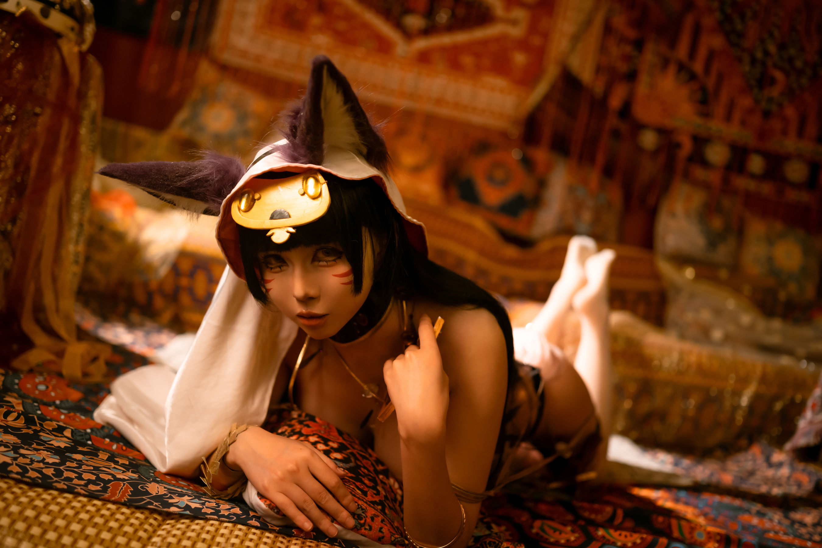 上杉绘梨落 - 碧蓝航线 武藏 同人舞娘/(18P)