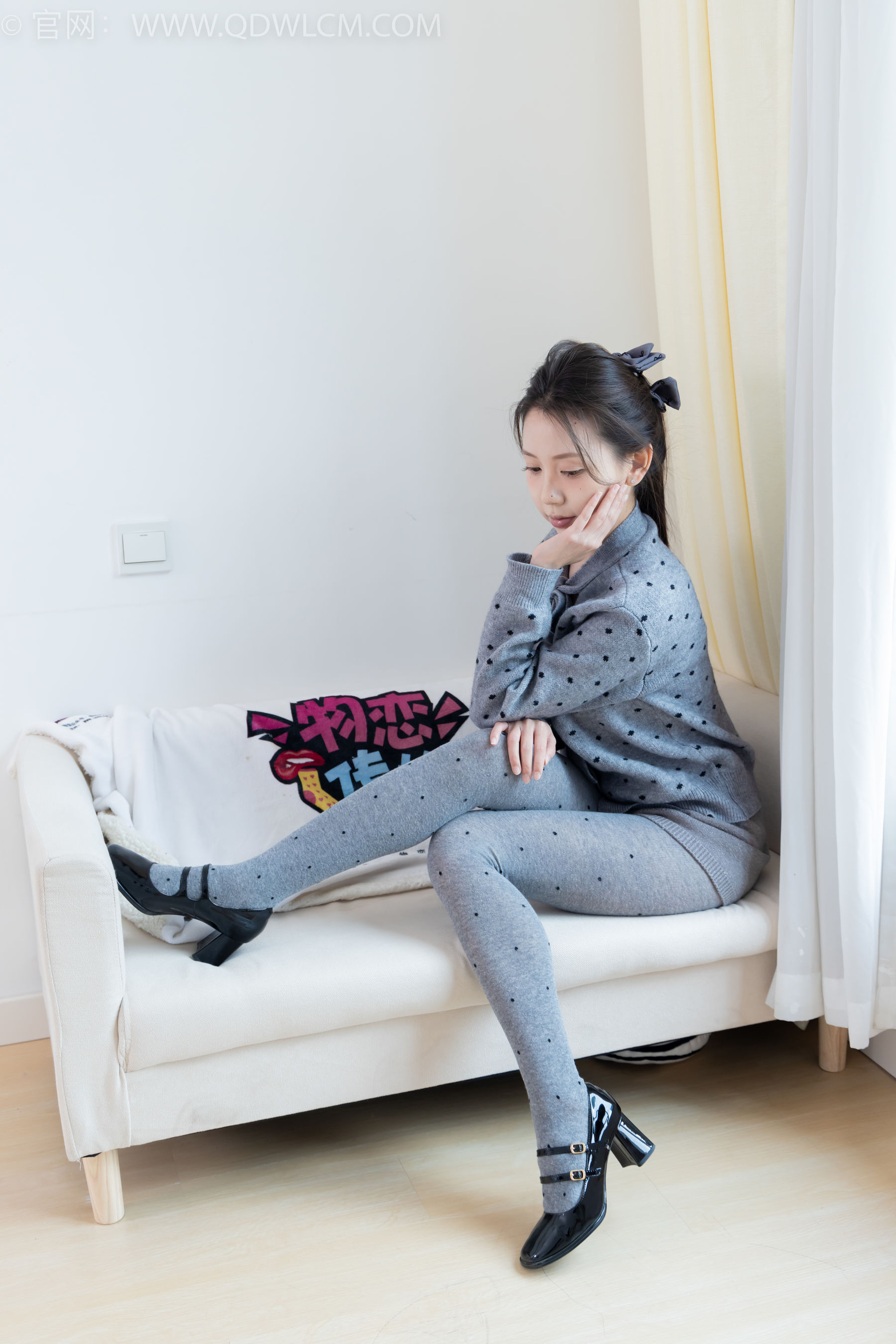 物恋传媒 No.2355 小曦 - 皮鞋、厚灰丝/(160P)