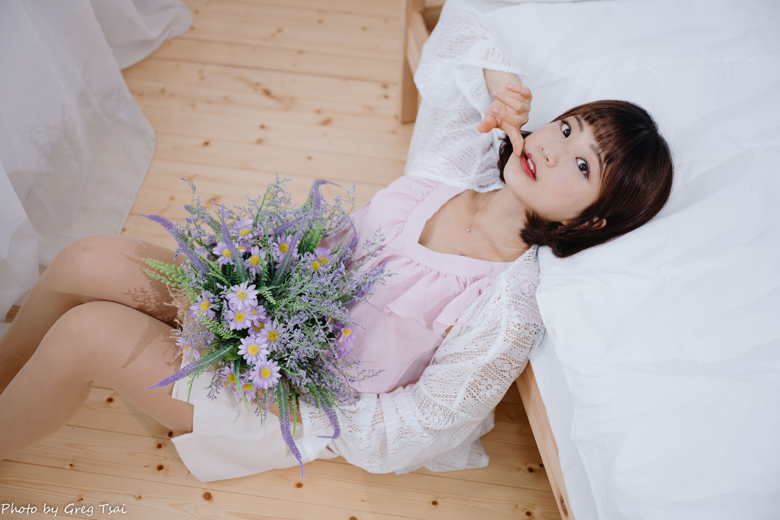 小栗 - 居家包裙肉丝/(72P)