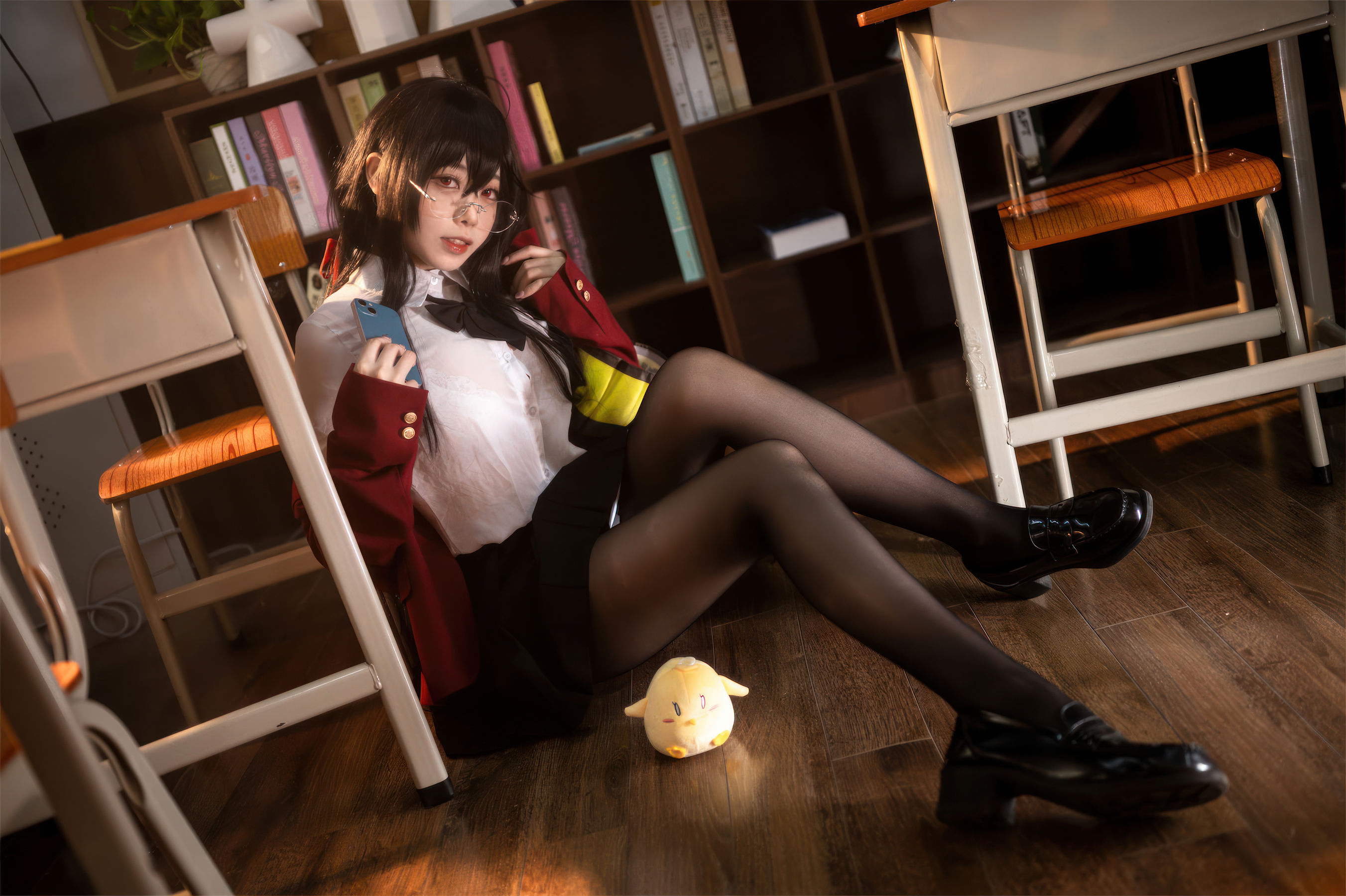 安食Ajiki - 碧蓝航线 大凤 JK/(28P)